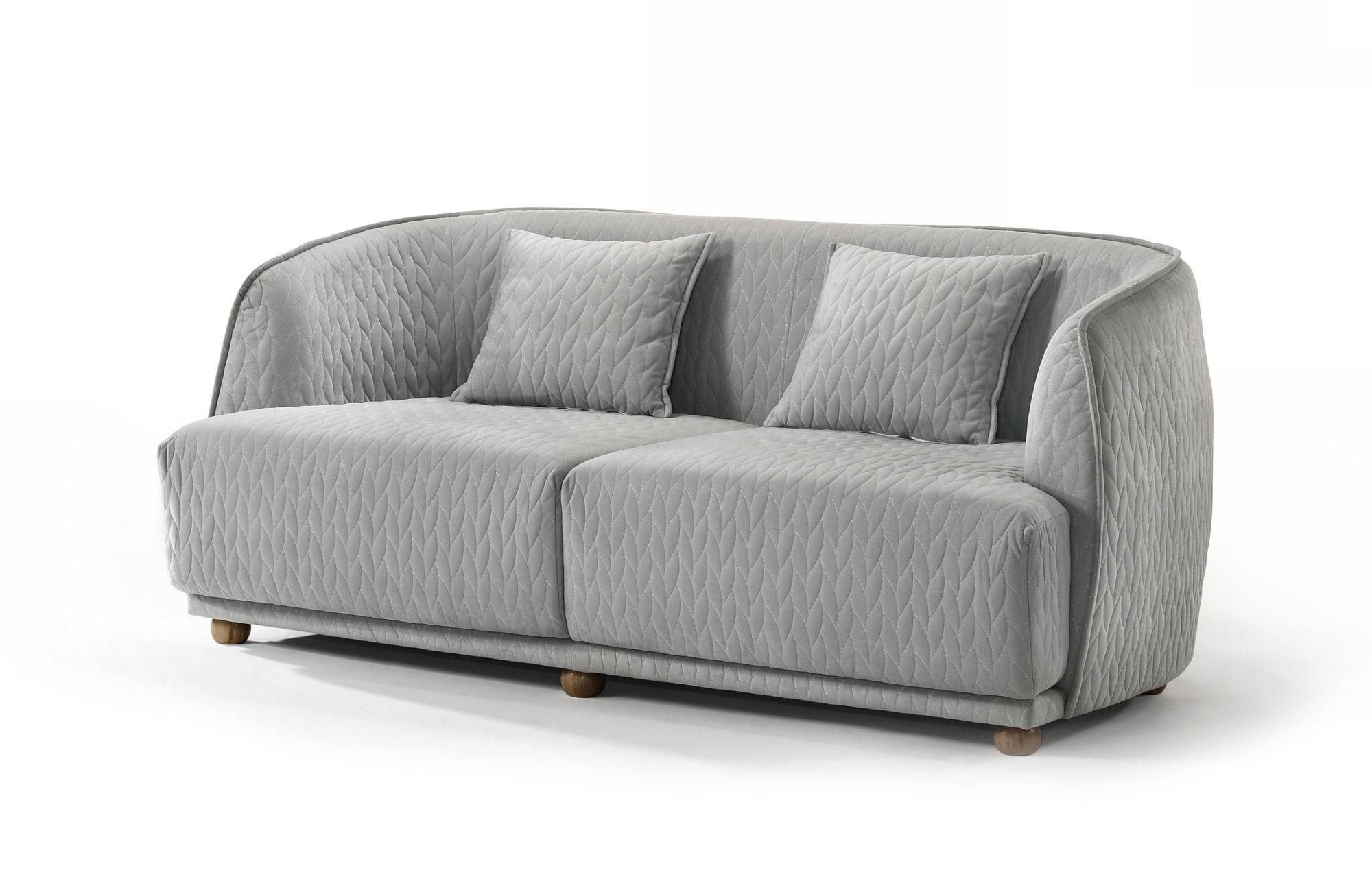 Contemporary, Modern Loveseat VGMAMIS-1-LOVE VGMAMIS-1-LOVE in Gray Fabric