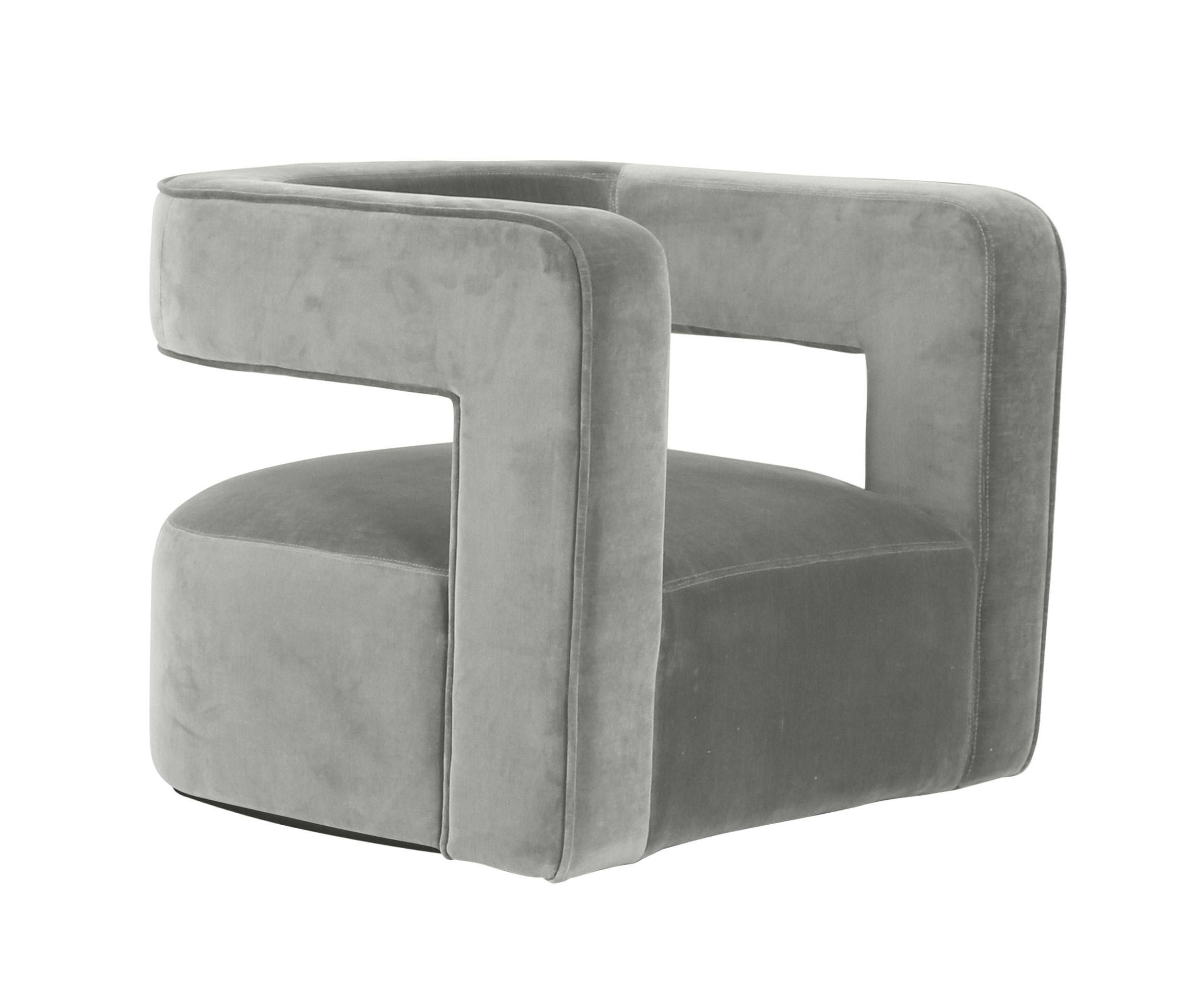 

    
Grey Velvet Swivel Accent Chair Set 2Pcs Modrest Fanny VIG Modern Contemporary
