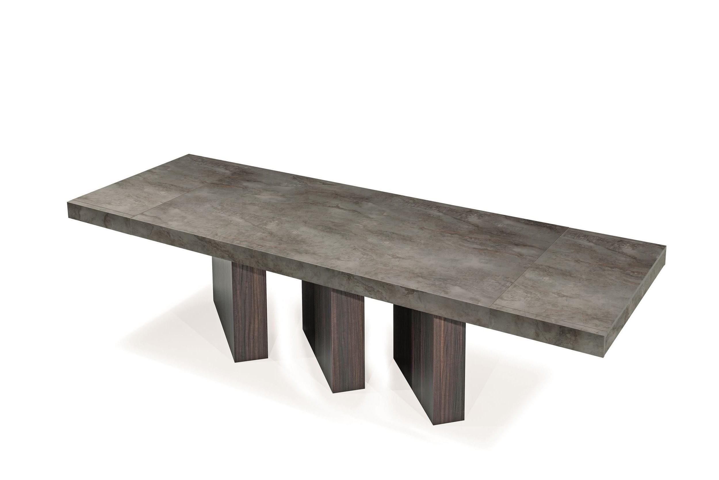

    
Grey Volcano & Eucalyptus Oak Dining Table Set 11Pcs by VIG Nova Domus Amsterdam
