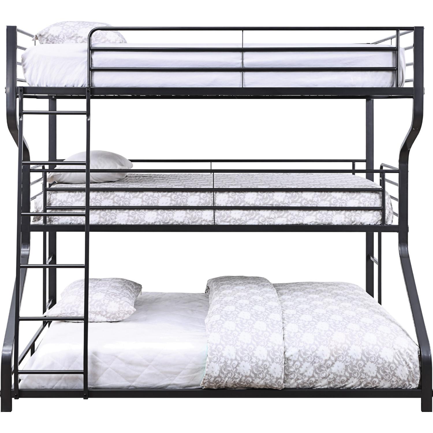

    
Acme Furniture Caius II Twin/Full/Queen Bunk Bed Black 37795
