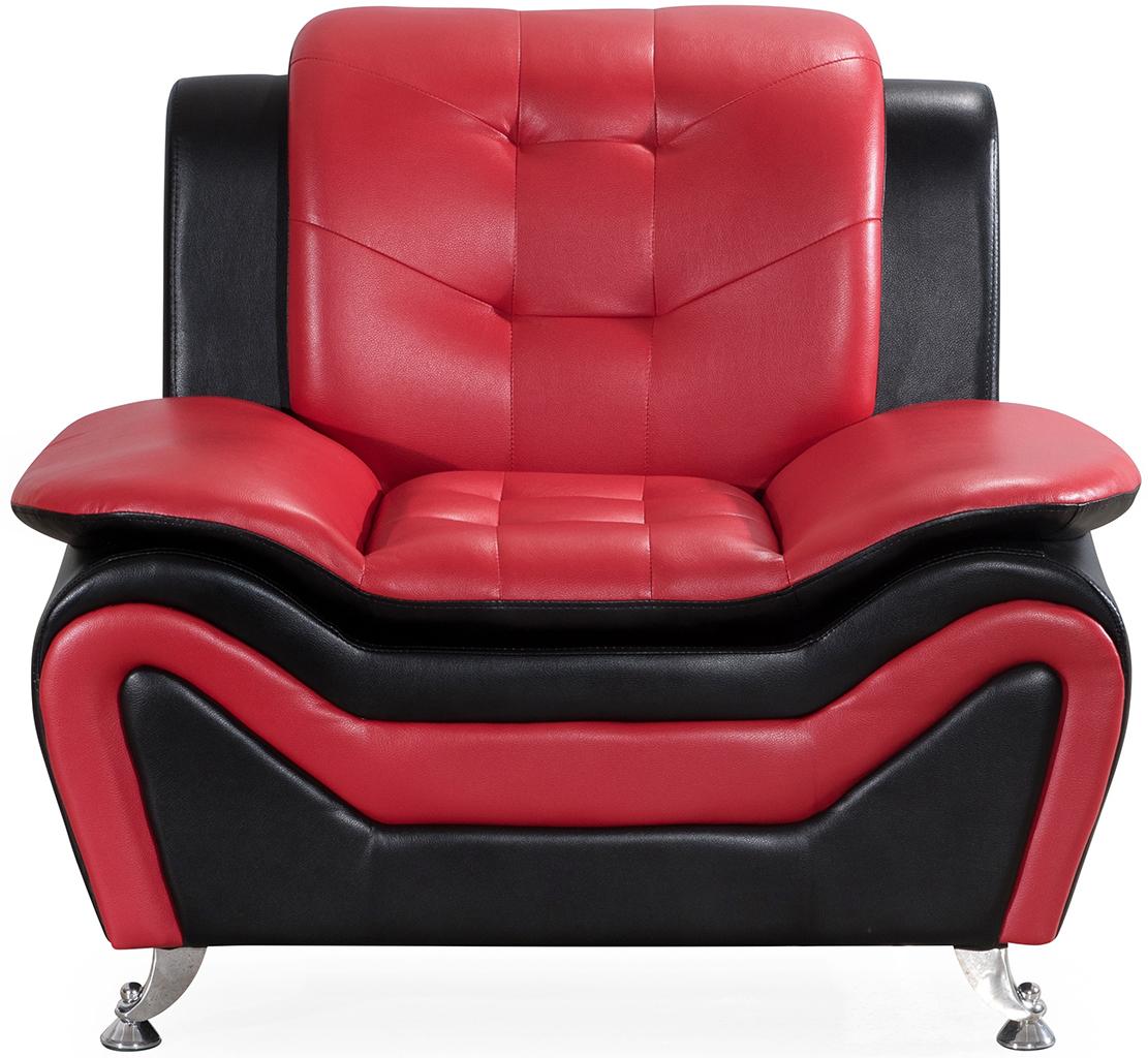 

                    
Happy Homes HH8162 Sofa Set Black/Red Polyurethane Purchase 
