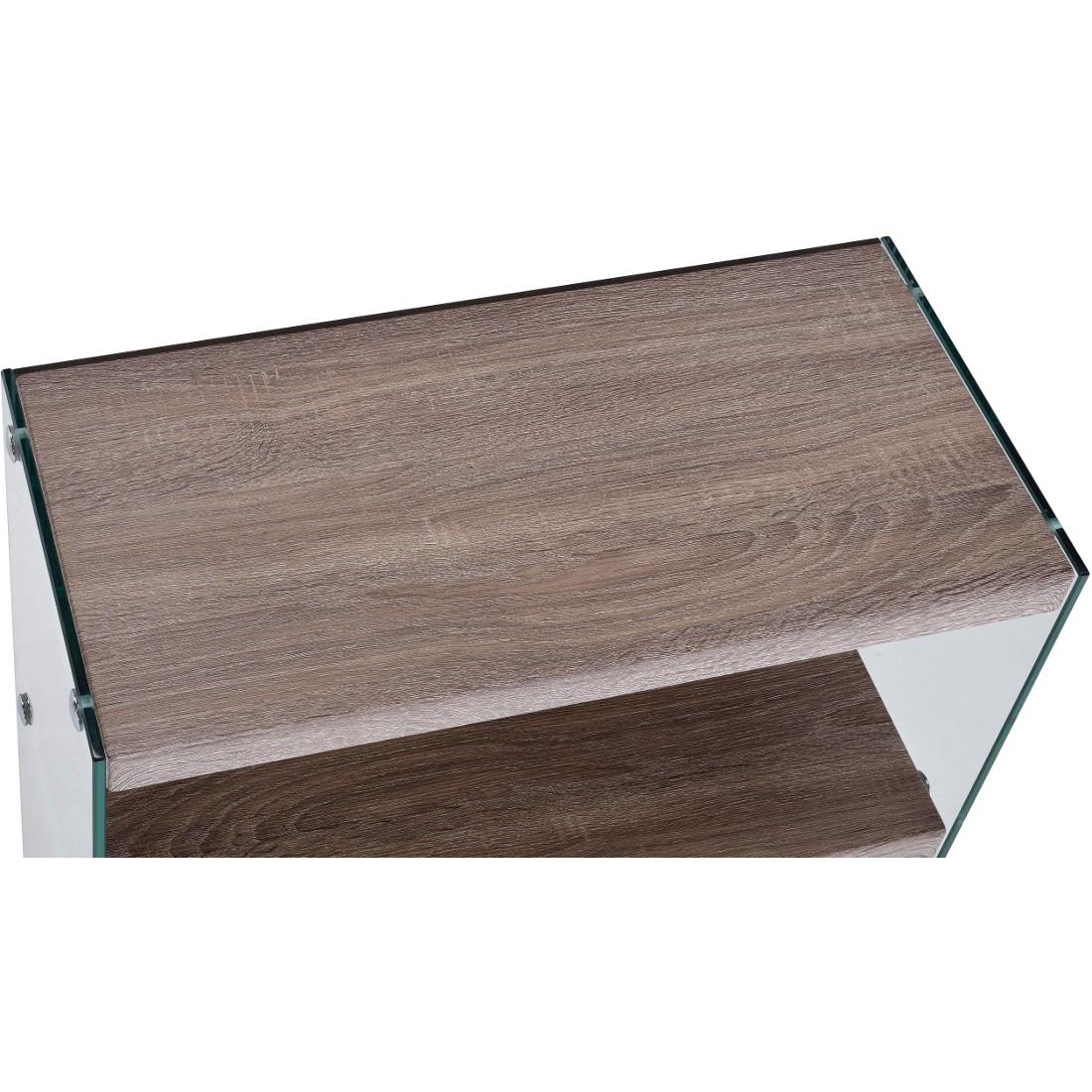 

                    
Acme Furniture Armon Bookshelf Gray/Clear/Oak  Purchase 
