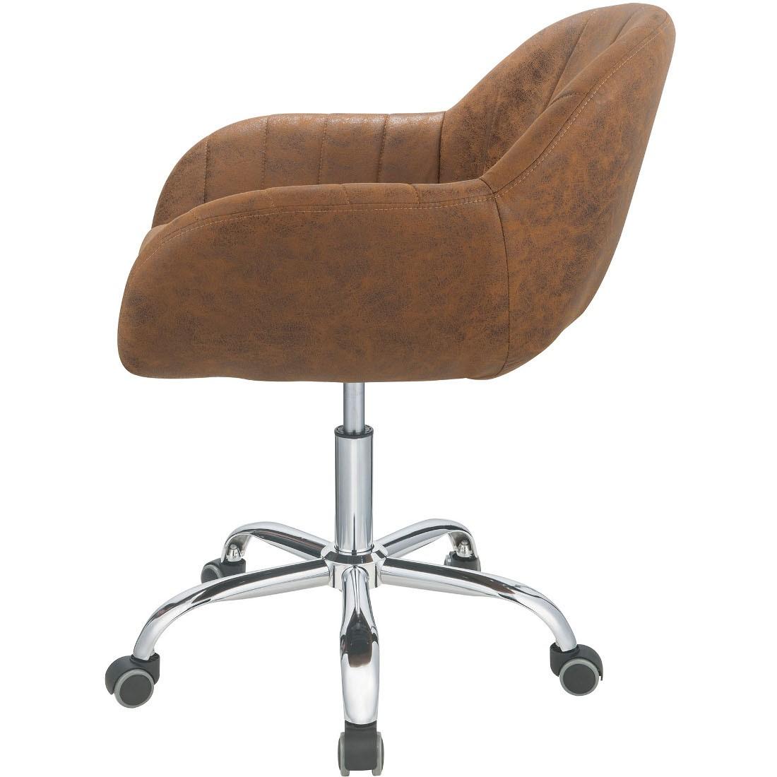 

        
Acme Furniture Giolla Office Chair Chrome/Chocolate PU 00840412157332
