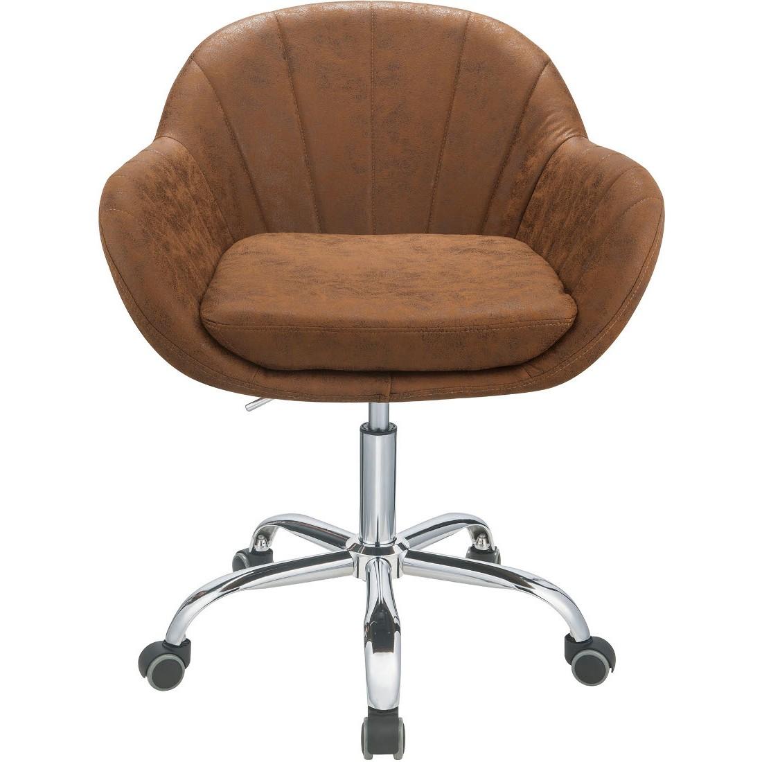 

    
Acme Furniture Giolla Office Chair Chrome/Chocolate Giolla 92503
