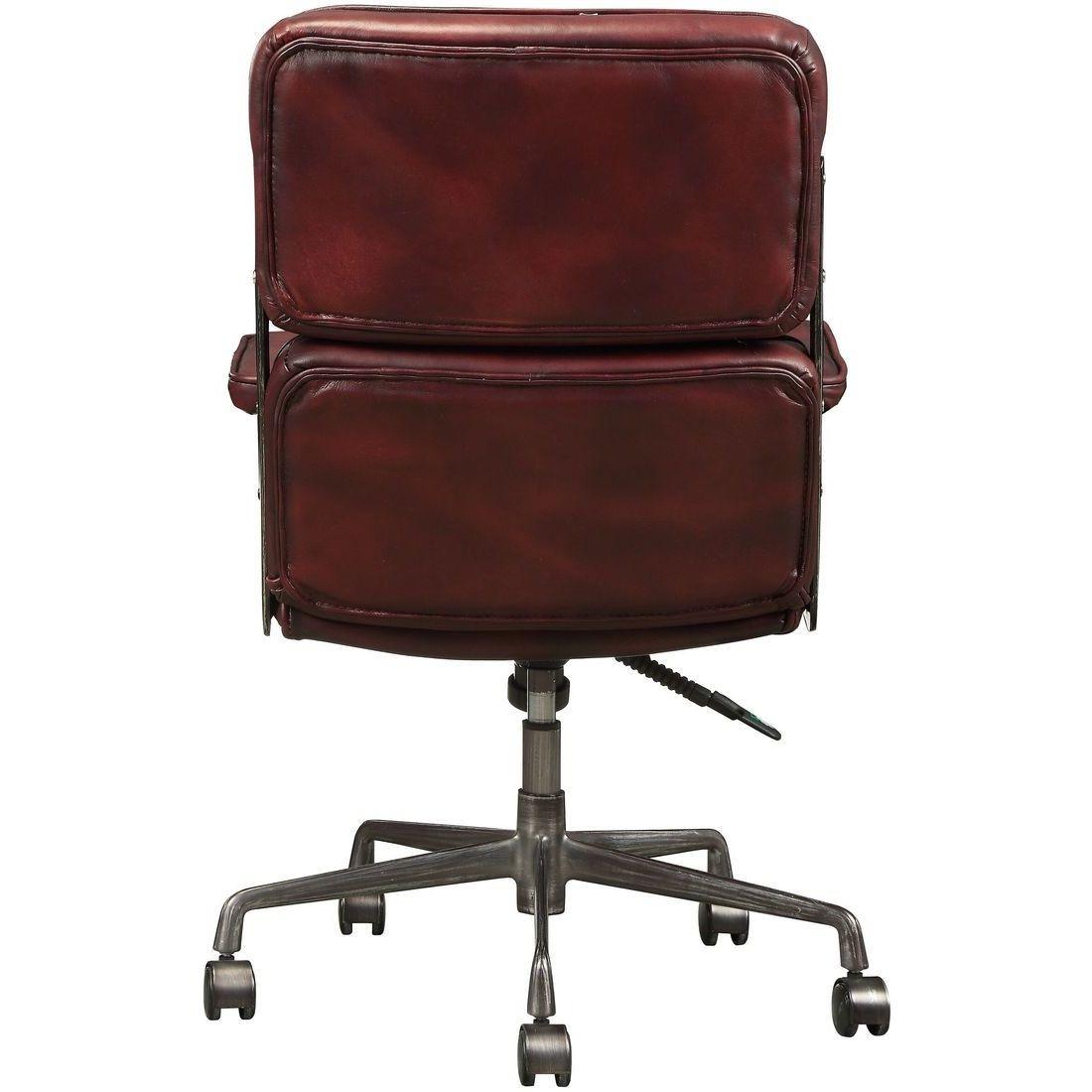 

        
Acme Furniture Larisa Executive Chair Merlot Genuine Leather 00840412161988
