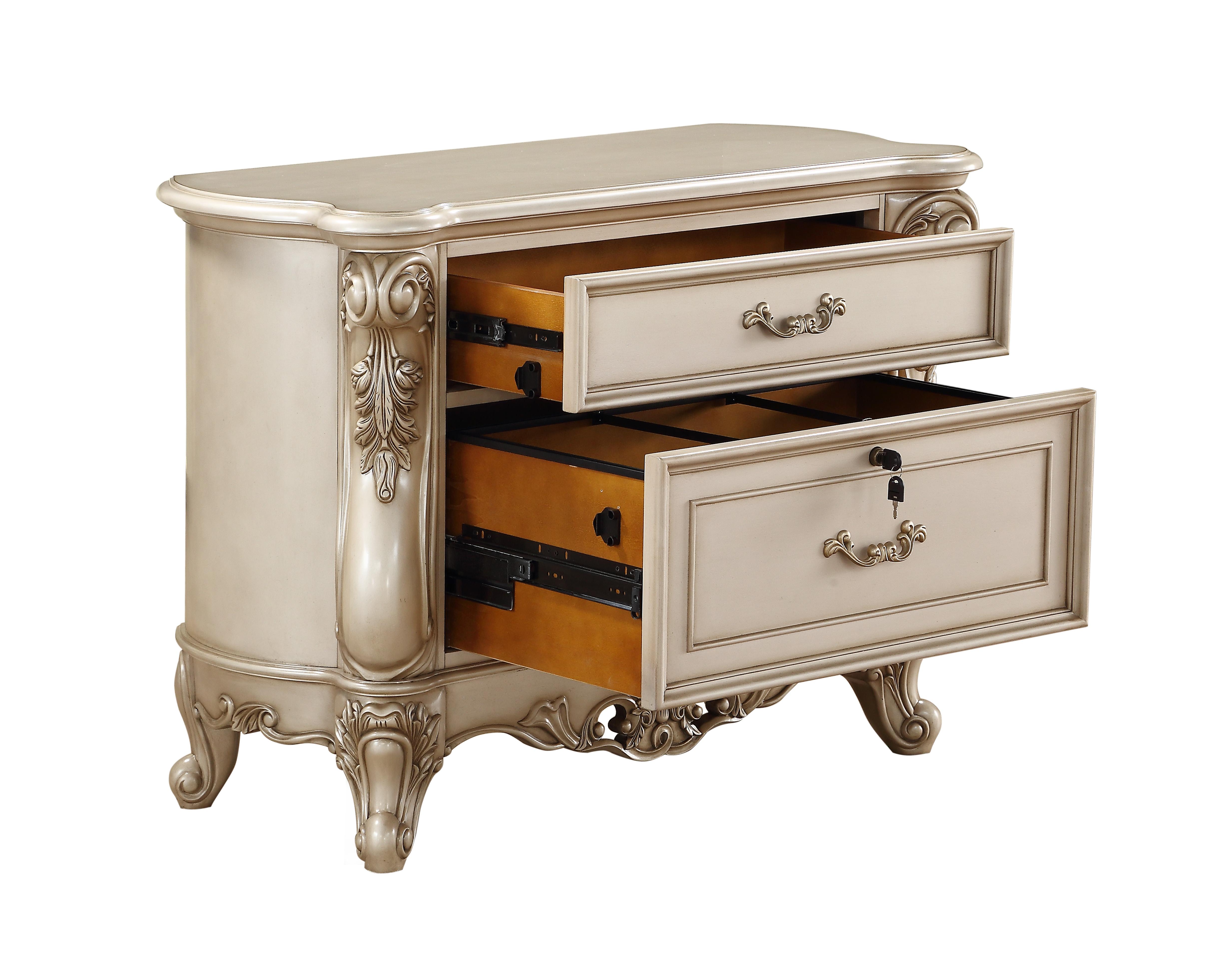 

    
Acme Furniture Gorsedd File Cabinet Antique White Gorsedd-92743
