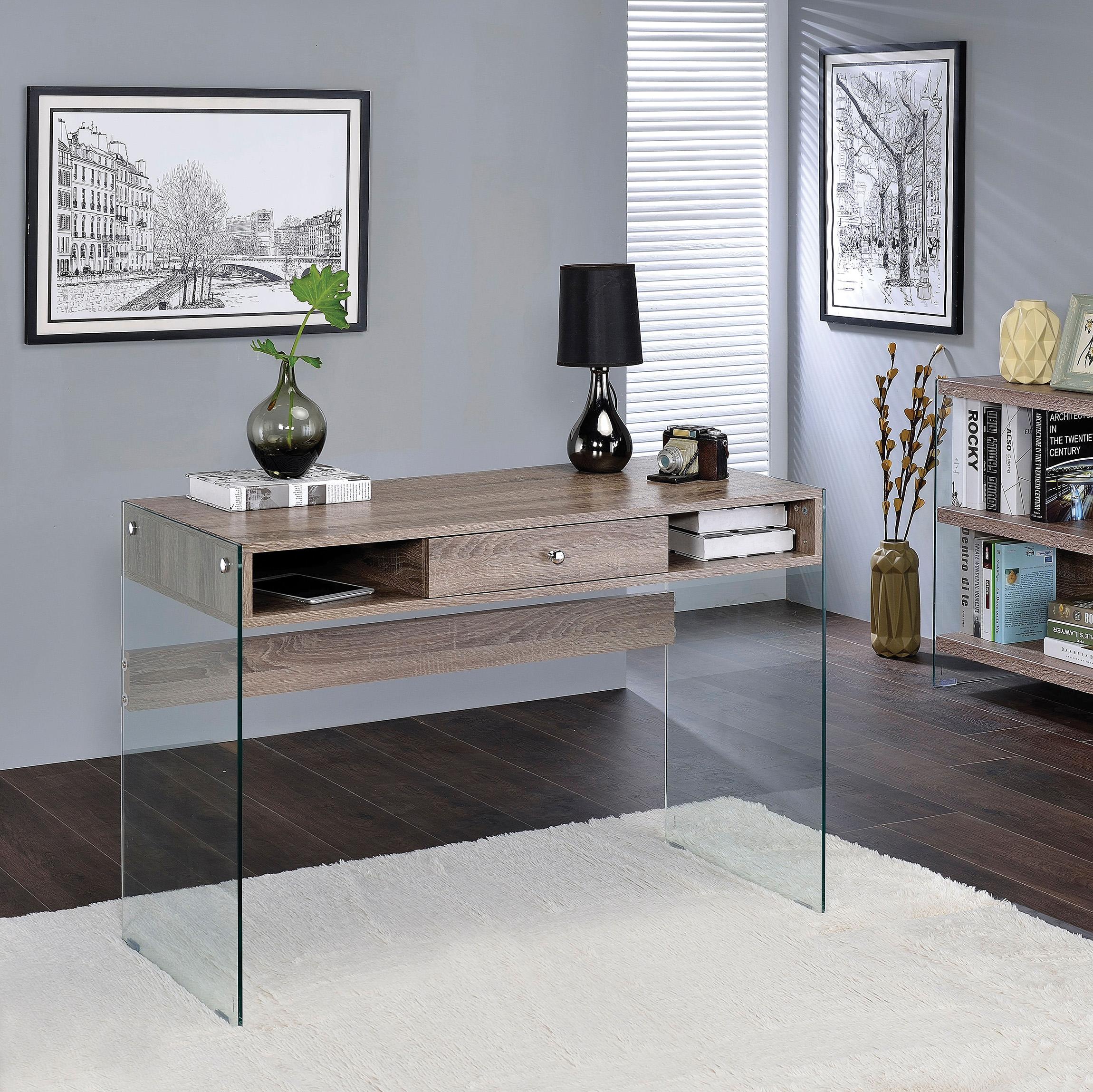 

    
Home Office Writing Desk Glass & Gray Oak 92372 Armon Acme Contemporary
