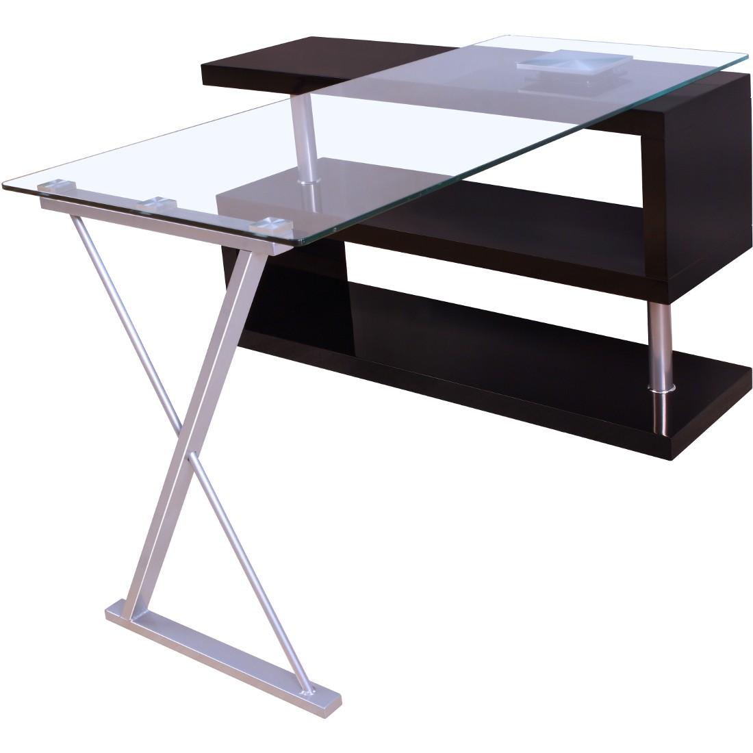 

    
Home Office Writing Desk Glossy Black & Glass Buck 92366 Acme Glam Modern
