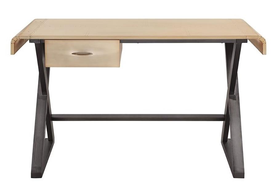 

    
Acme Furniture Danton Writing Desk Gold/Black 92424
