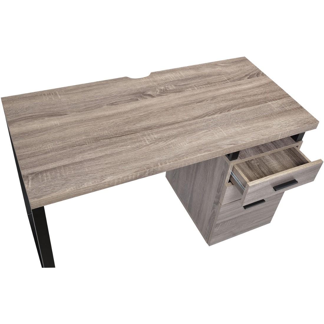 

    
Acme Furniture Coy Writing Desk Oak/Gray/Black Coy 92390
