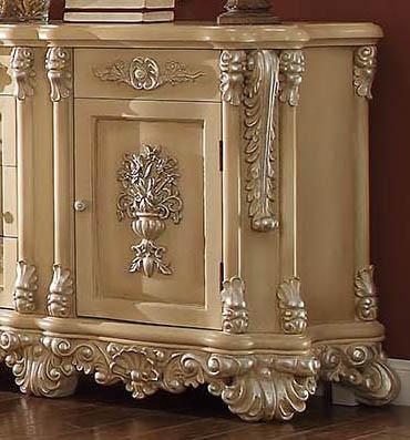 

    
Homey Design Furniture HD-7266-DR Combo Dresser Gold HD-DR7266
