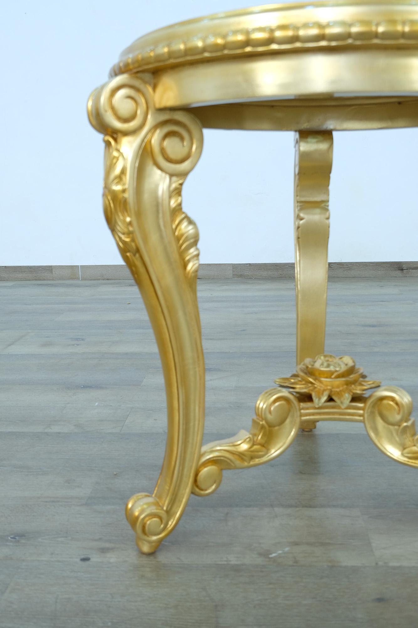 

    
Imperial Luxury Gold Fabric LUXOR Arm Chair Set 3 Pcs EUROPEAN FURNITURE Classic
