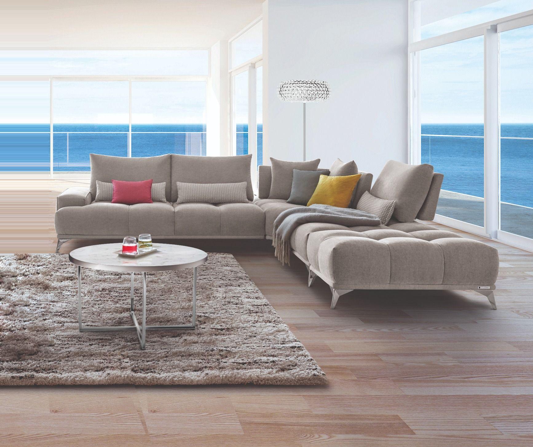 Contemporary, Modern Sectional Sofa VGFTLOFT-GRYZ-SECT VGFTLOFT-GRYZ-SECT in White, Gray Fabric