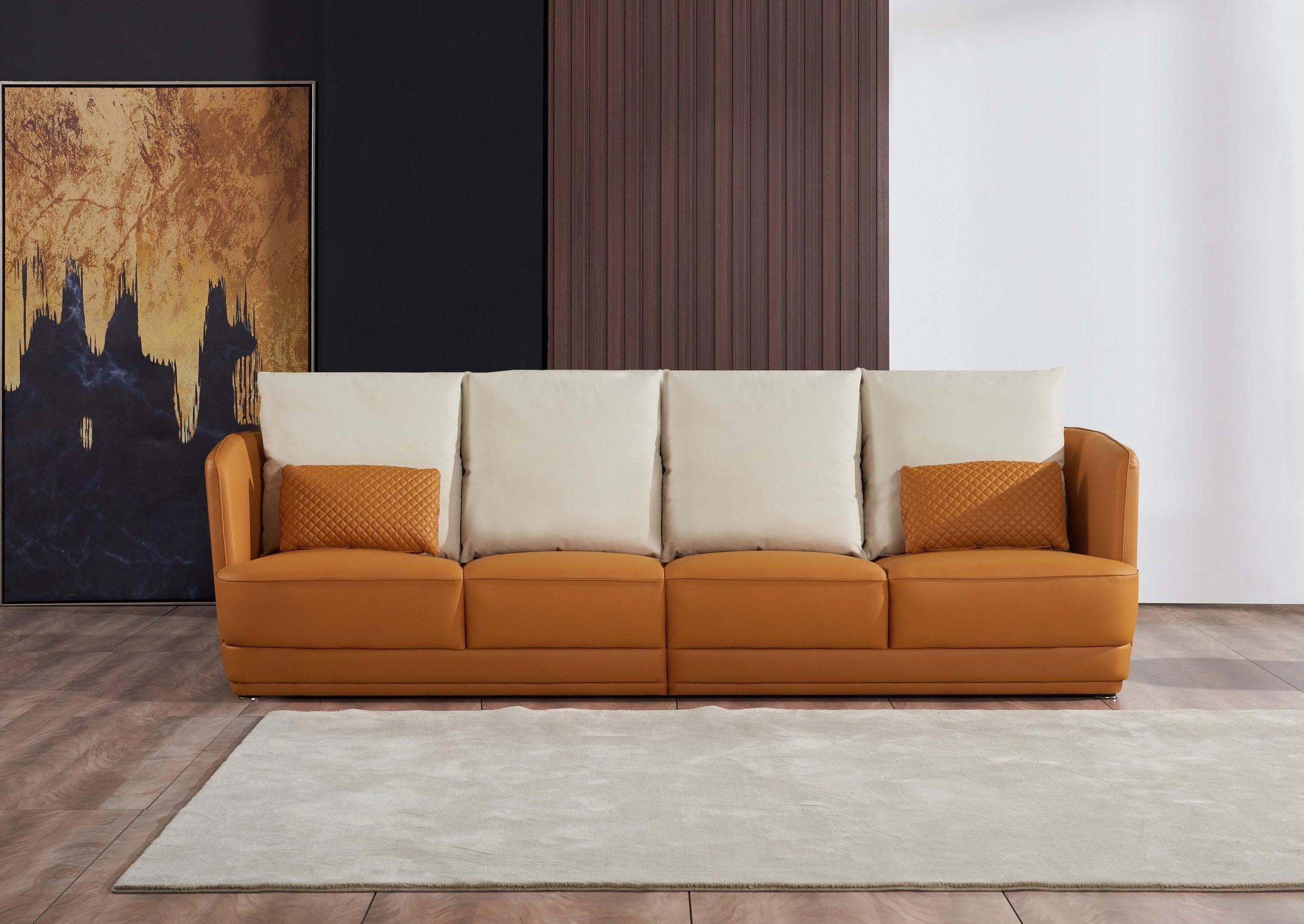 

                    
EUROPEAN FURNITURE GLAMOUR 4 Seater Sofa Orange/Brown Italian Leather Purchase 
