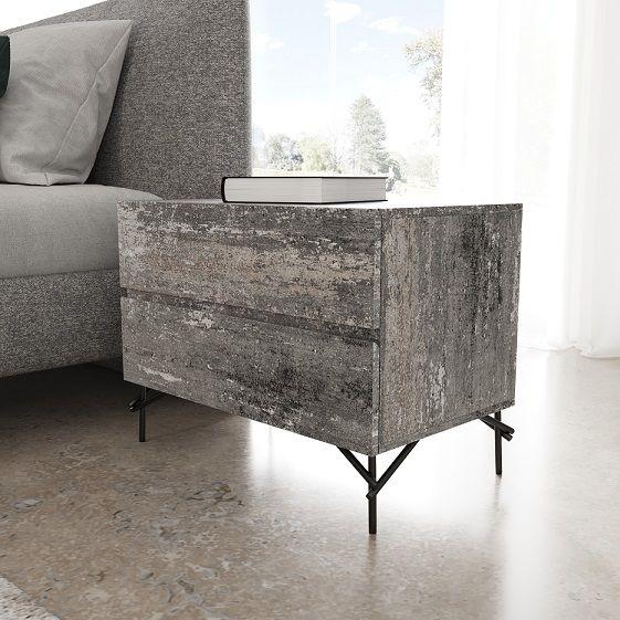 

    
VIG Furniture Aria Panel Bedroom Set Gray VGAC-ARIA-BED-Q-5pcs

