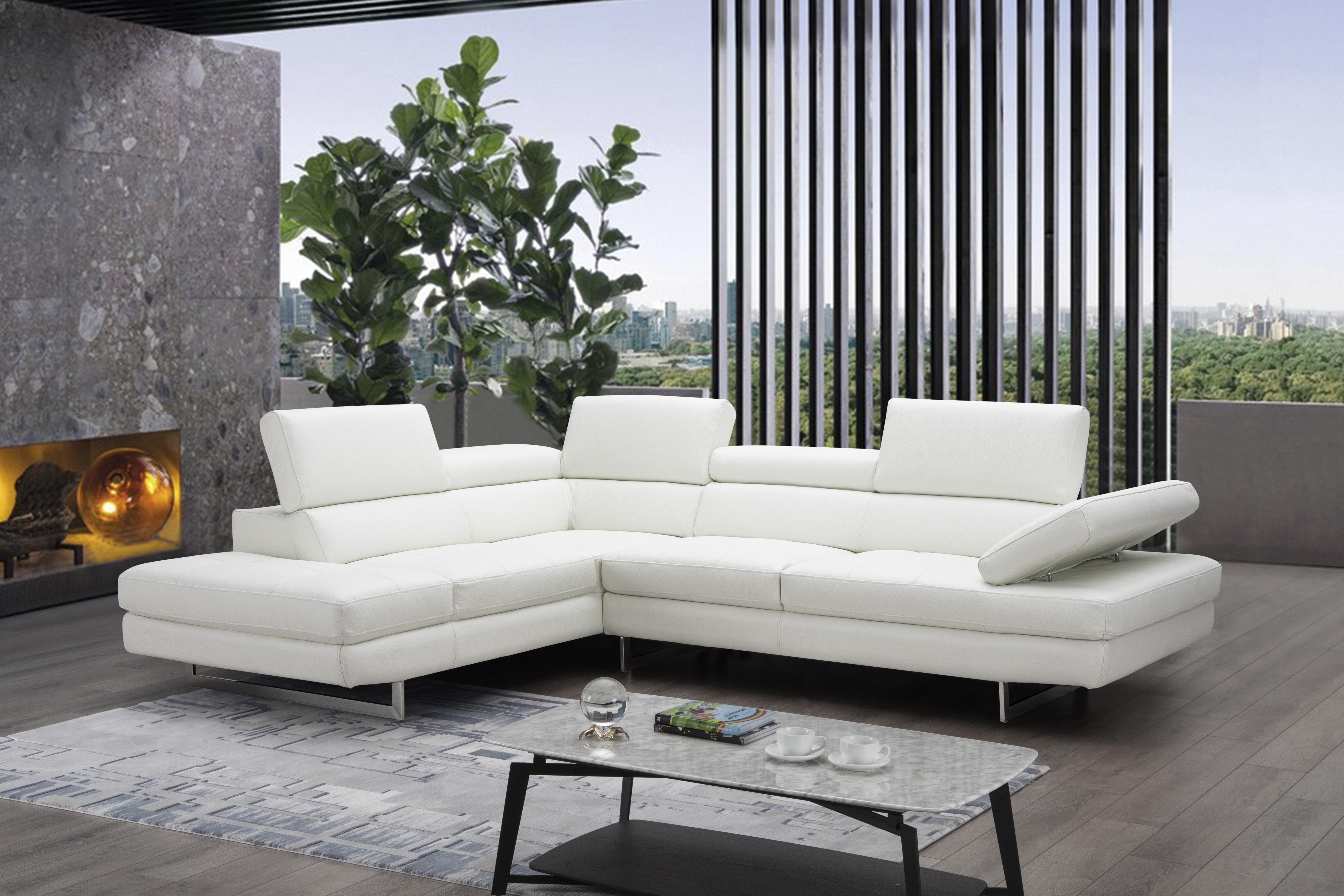

    
A761 Italian Leather Sectional LHC in Off White Modern J&M
