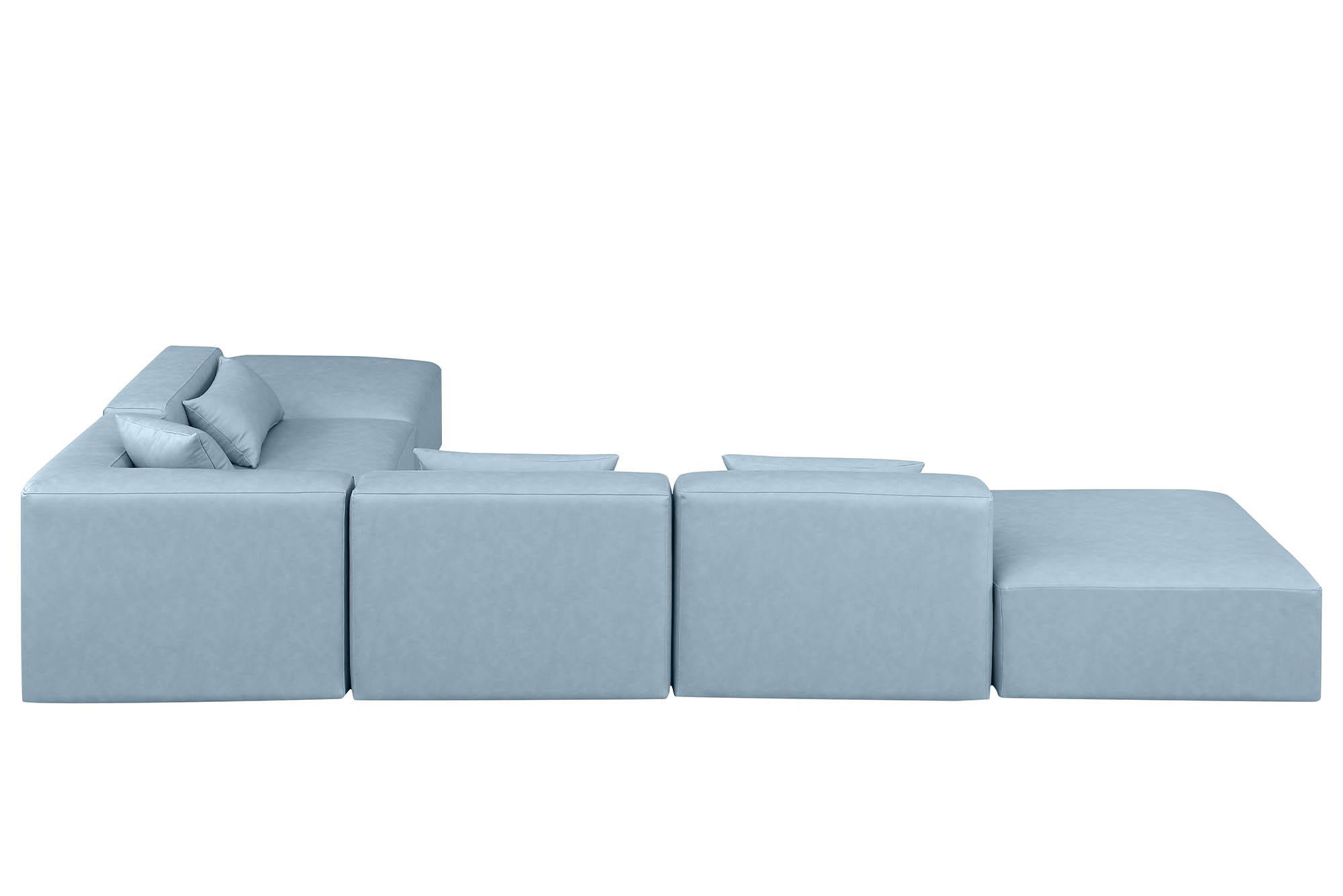 

    
668LtBlu-Sec6E Meridian Furniture Modular Sectional Sofa
