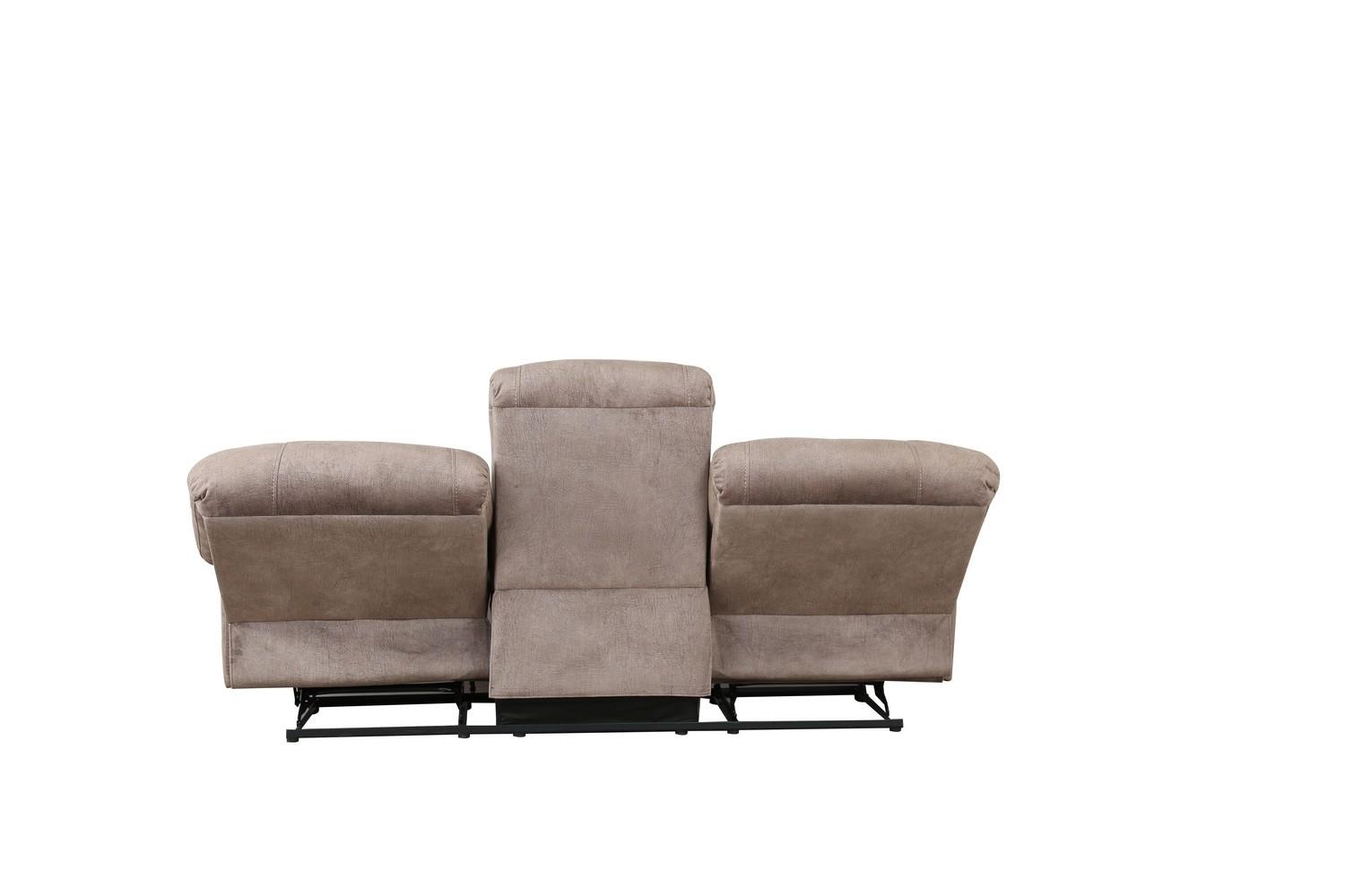 

    
Global United 5052 Sofa recliner Gray 5052-LT-BROWN-S
