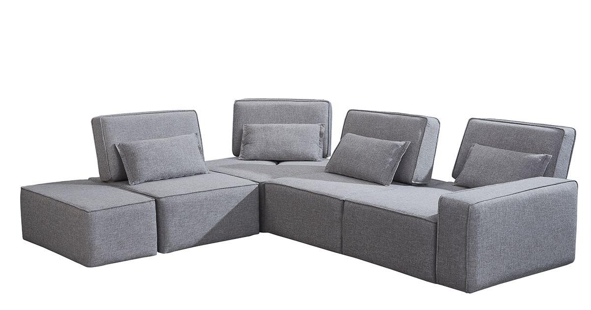 

    
VIG Furniture VGMB-1686-GRY Sectional Sofa and Ottoman Gray VGMB-1686-GRY
