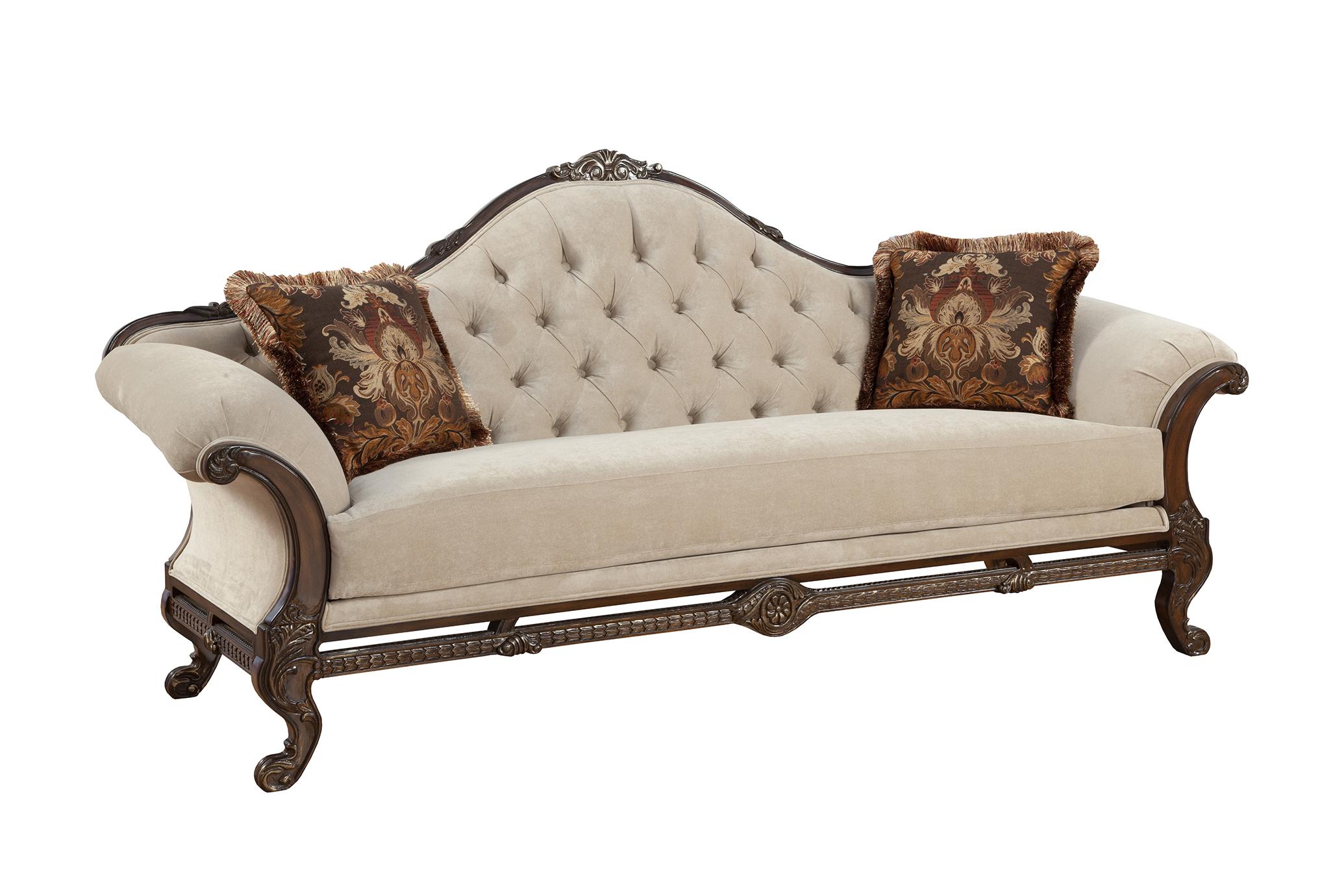 

                    
Homey Design Furniture HD-90021 Sofas Brown/Beige Chenille Purchase 
