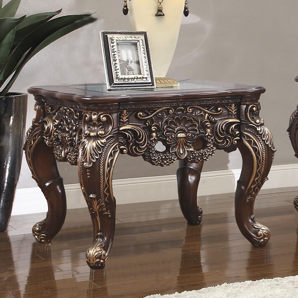 

    
Homey Design Furniture HD-998C Coffee Table Set Cherry/Brown HD-998C-CTSET3
