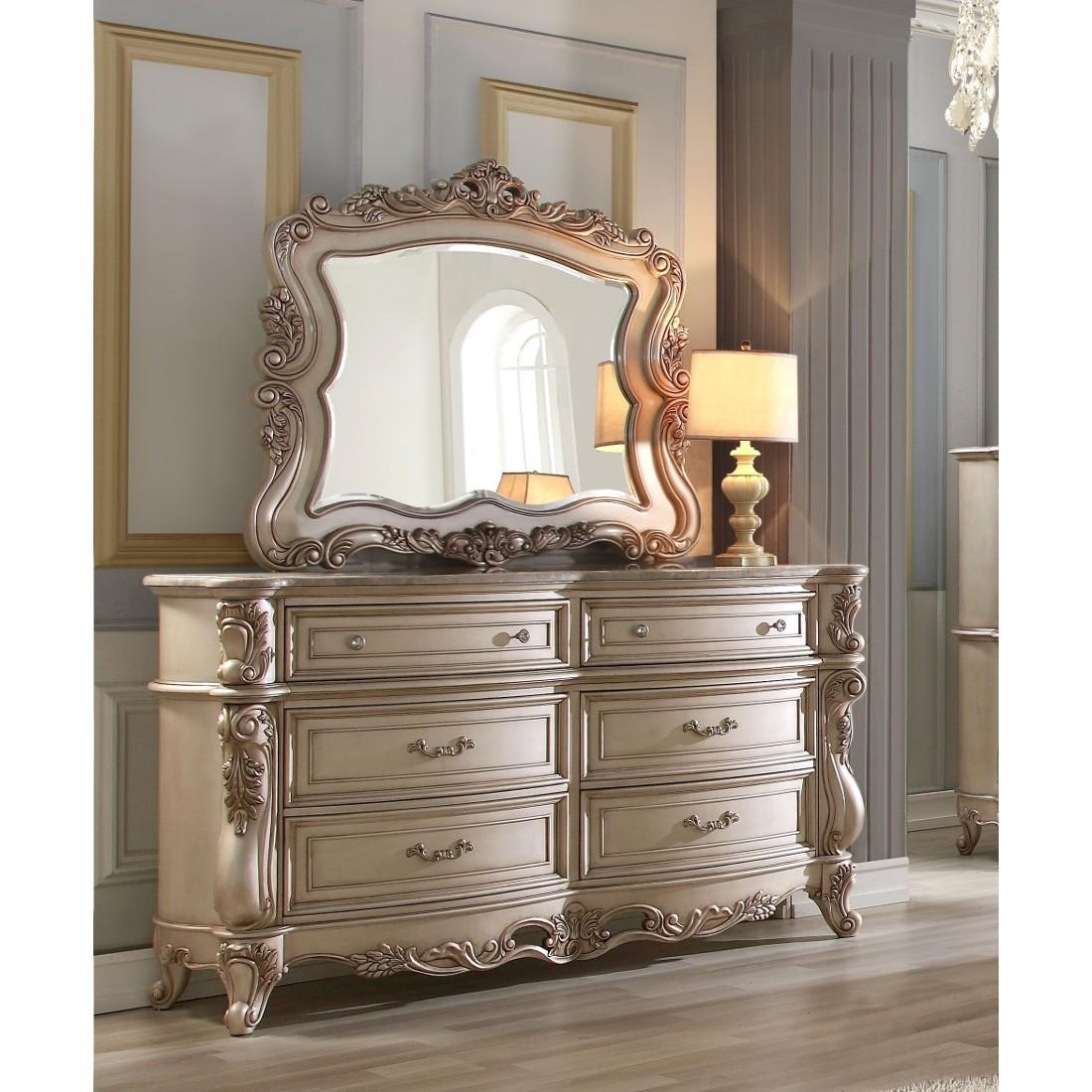 

        
Acme Furniture Gorsedd Double Dresser Antique White/Cream  0840412178283
