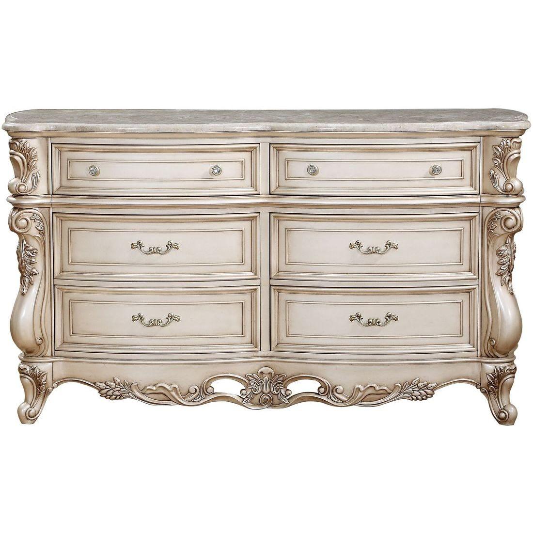 

    
Acme Furniture Gorsedd Double Dresser Antique White/Cream Gorsedd-27445
