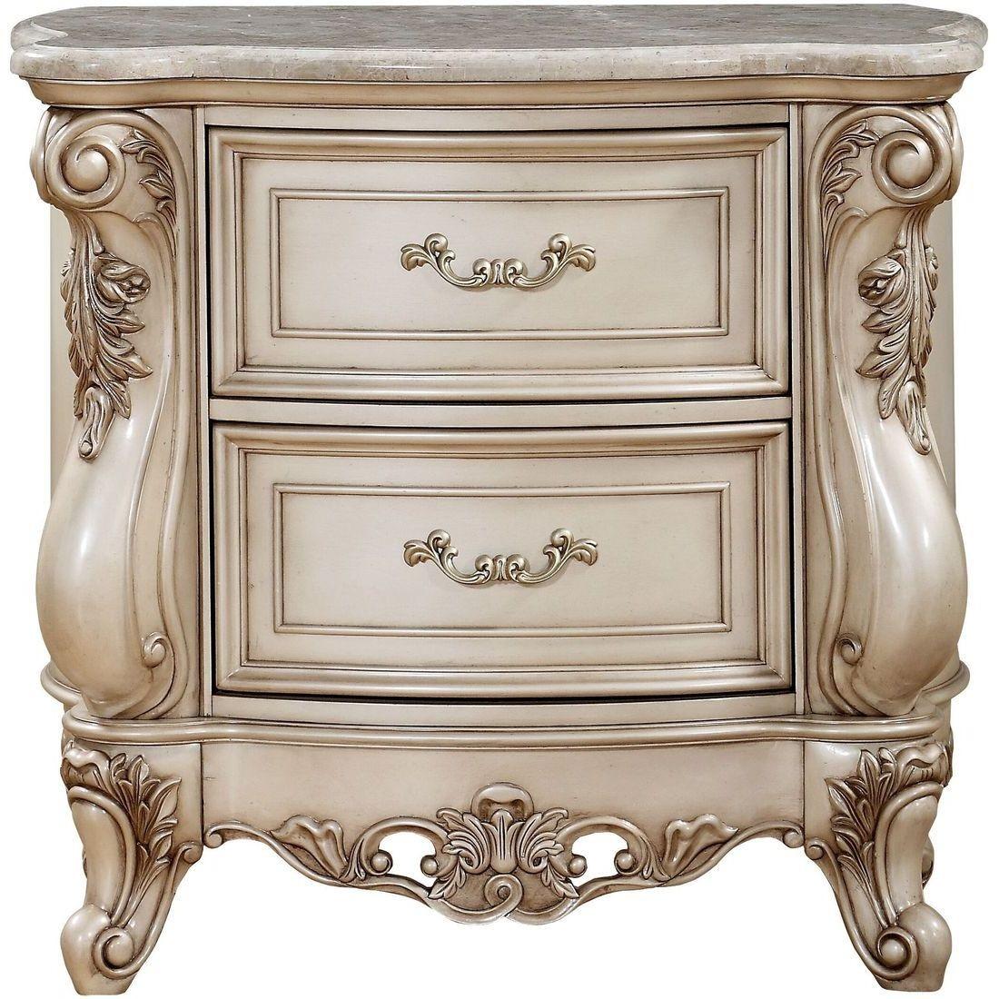 

    
Acme Furniture Gorsedd Night Stand Antique White/Cream Gorsedd-27443
