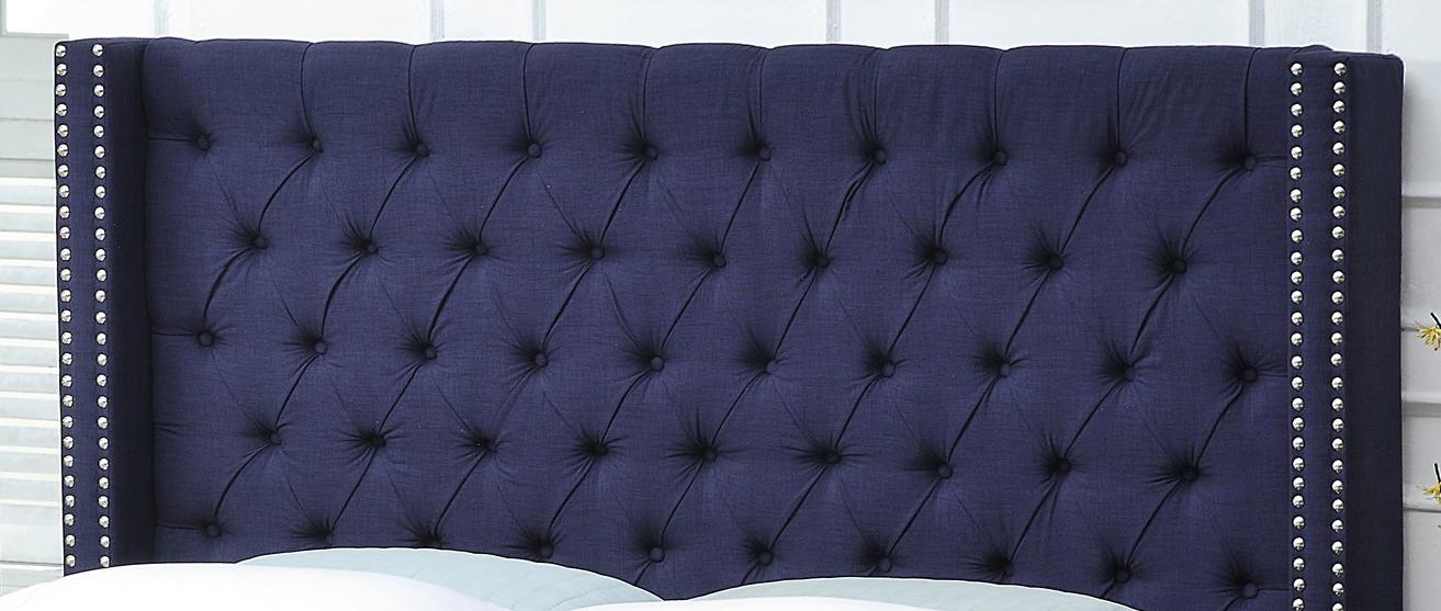 

        
Meridian Furniture AshtonNavy-K Platform Bed Navy Linen 635963991524
