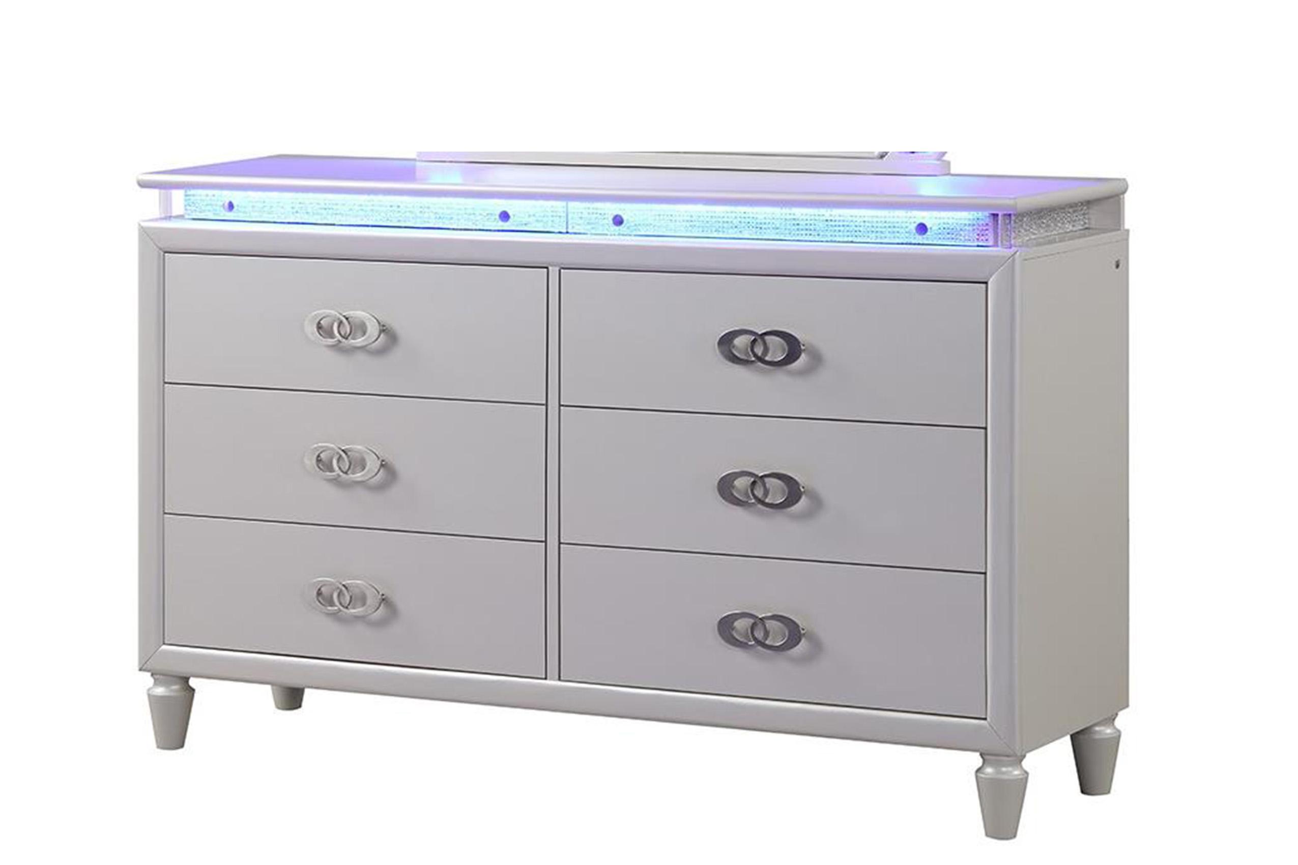 Contemporary, Modern Dresser PASSION QB13424992 in White 