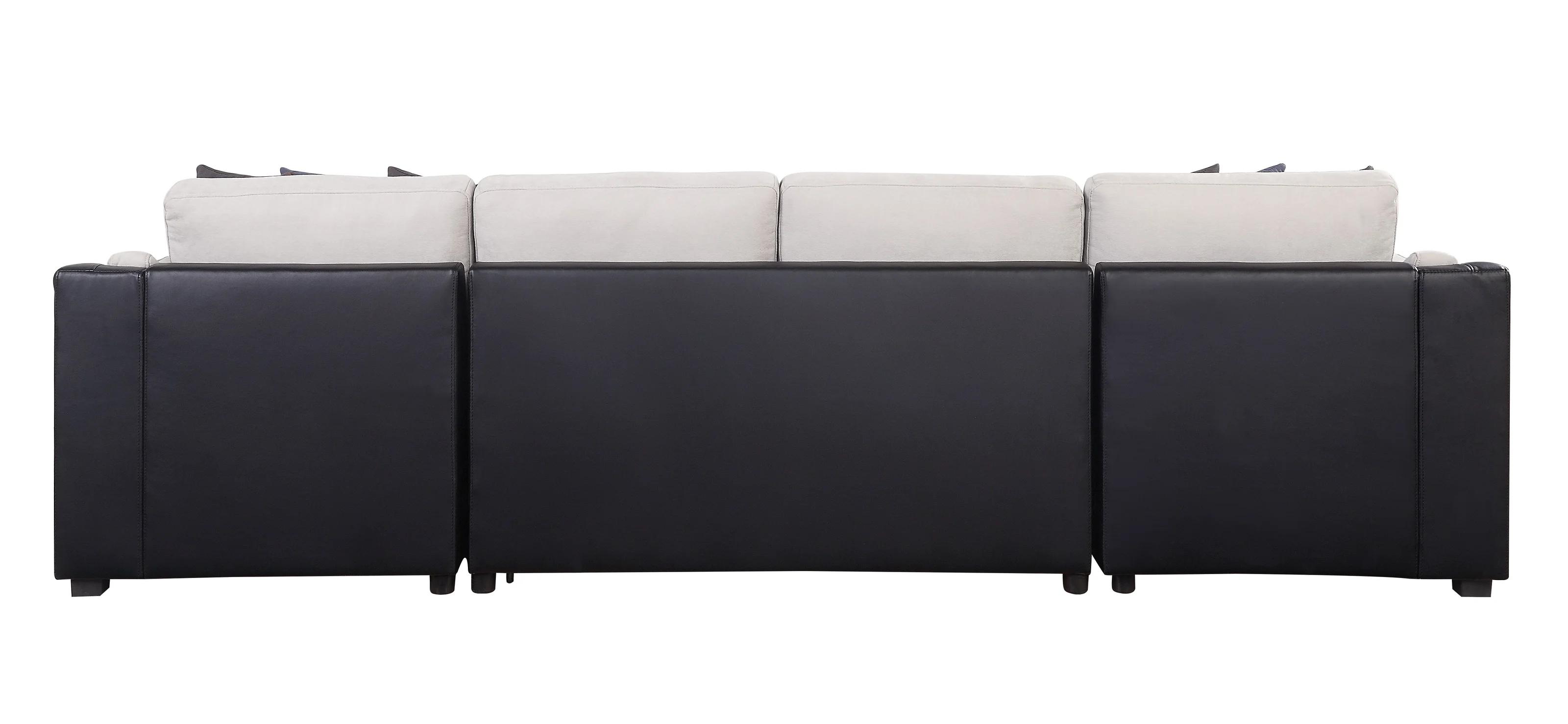 

                    
Acme Furniture Merill Sectional Sofa Black/Beige Fabric Purchase 
