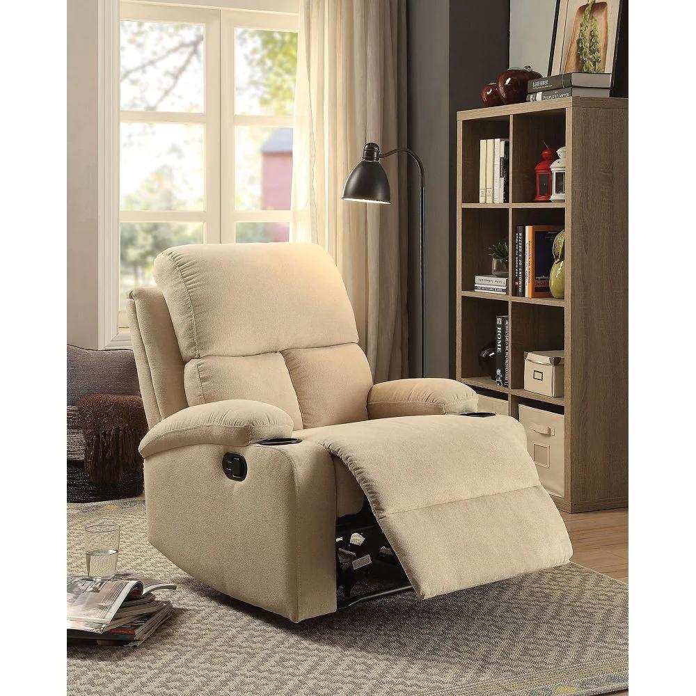 

    
Acme Furniture Rosia Recliner Beige 59551
