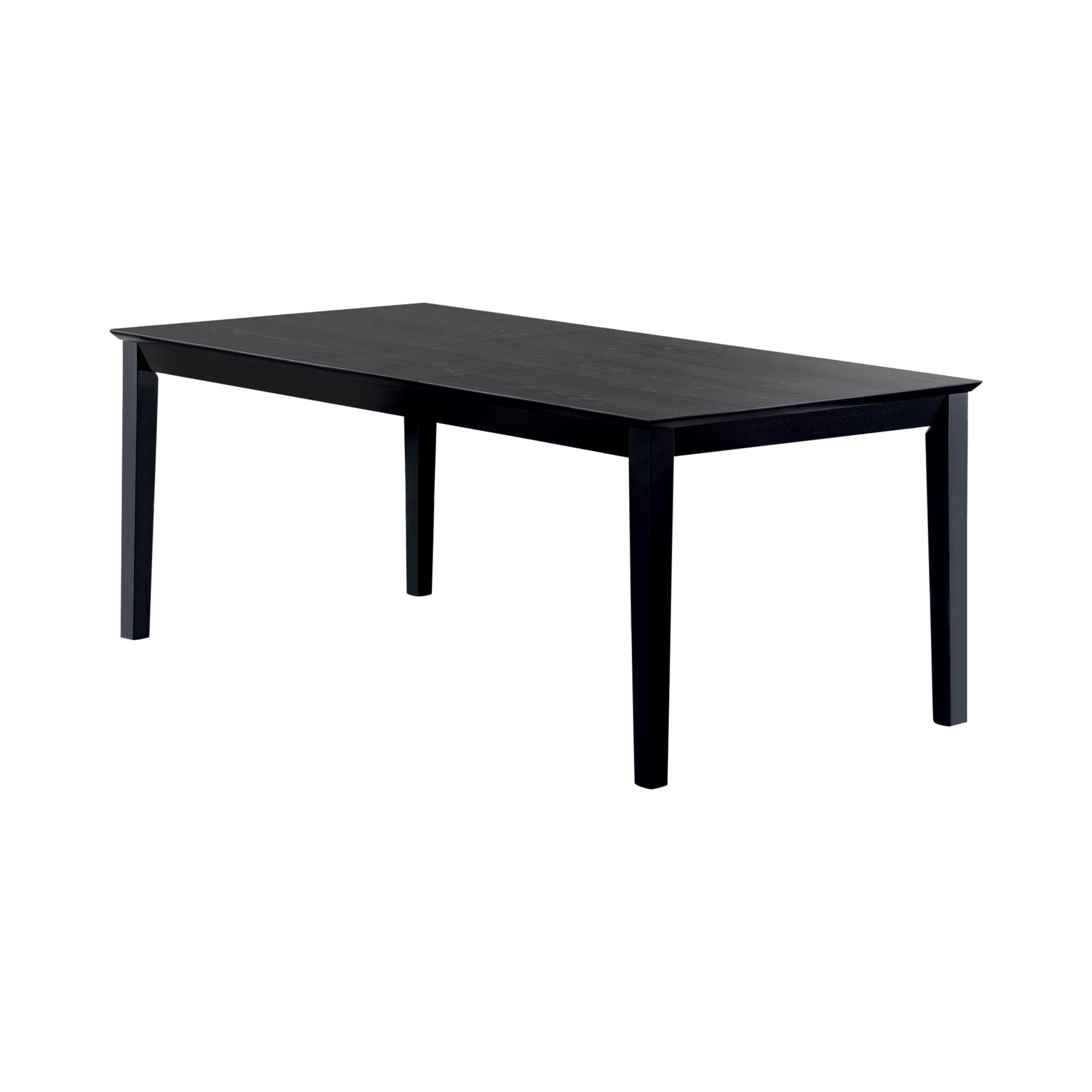 Modern Dining Table 101561 Louise 101561 in Black 