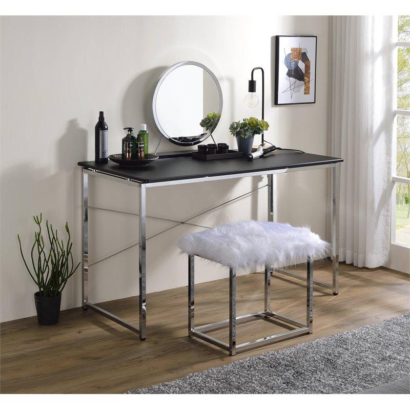 Modern Vanity Table AC00904 Tennos AC00904 in Black 