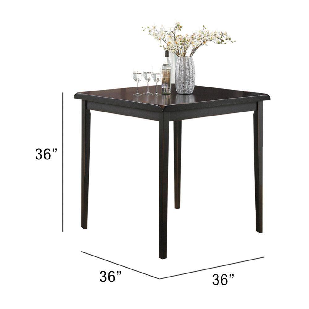 

    
Modern Black Counter Table + 4x Stools Set by Acme Gaucho 07288-5pcs
