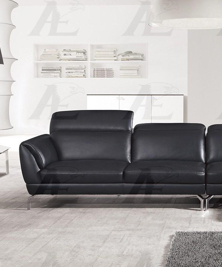 

    
American Eagle Furniture EK-L023-BK Sectional Sofa Black EK-L023R-BK
