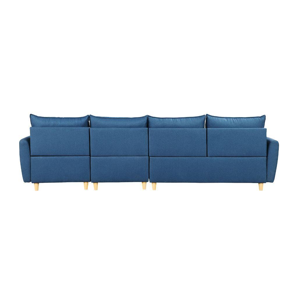 

    
Acme Furniture Marcin L-shape Sectional Blue 51820-3pcs
