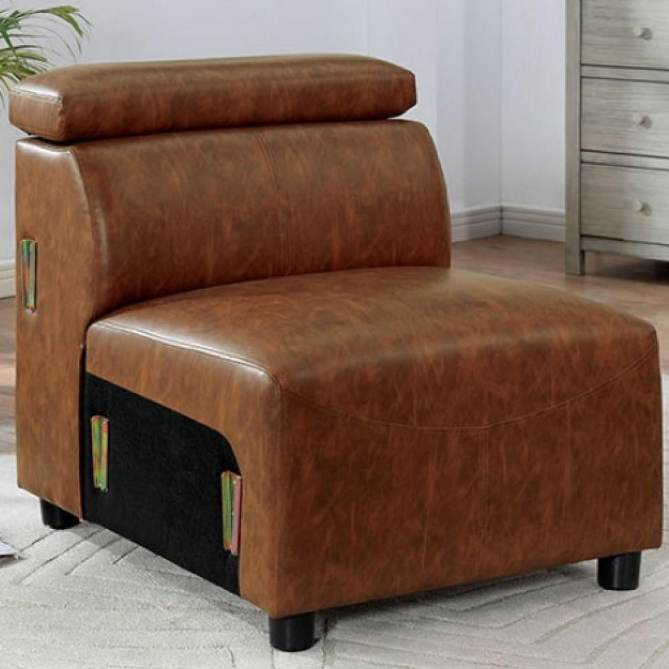 

    
Furniture of America Holmestrand Armless Chair FOA6484BR-AC-AC Armless Chair Brown FOA6484BR-AC-AC
