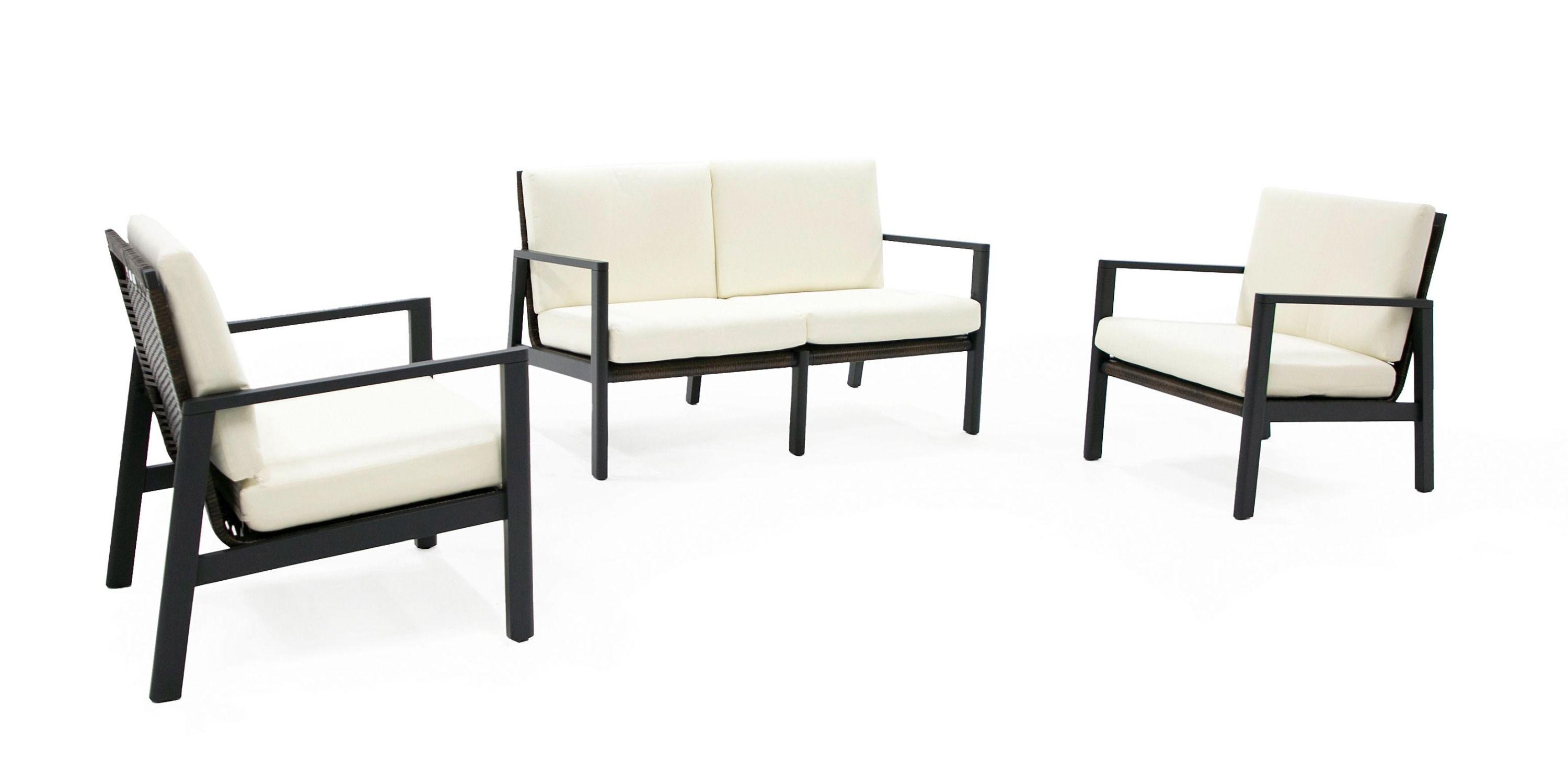 

    
Modern Brown/White Aluminum Outdoor Conversation Set 3PCS VIG Furniture Renava Cuba VGPD-296.51-3PCS
