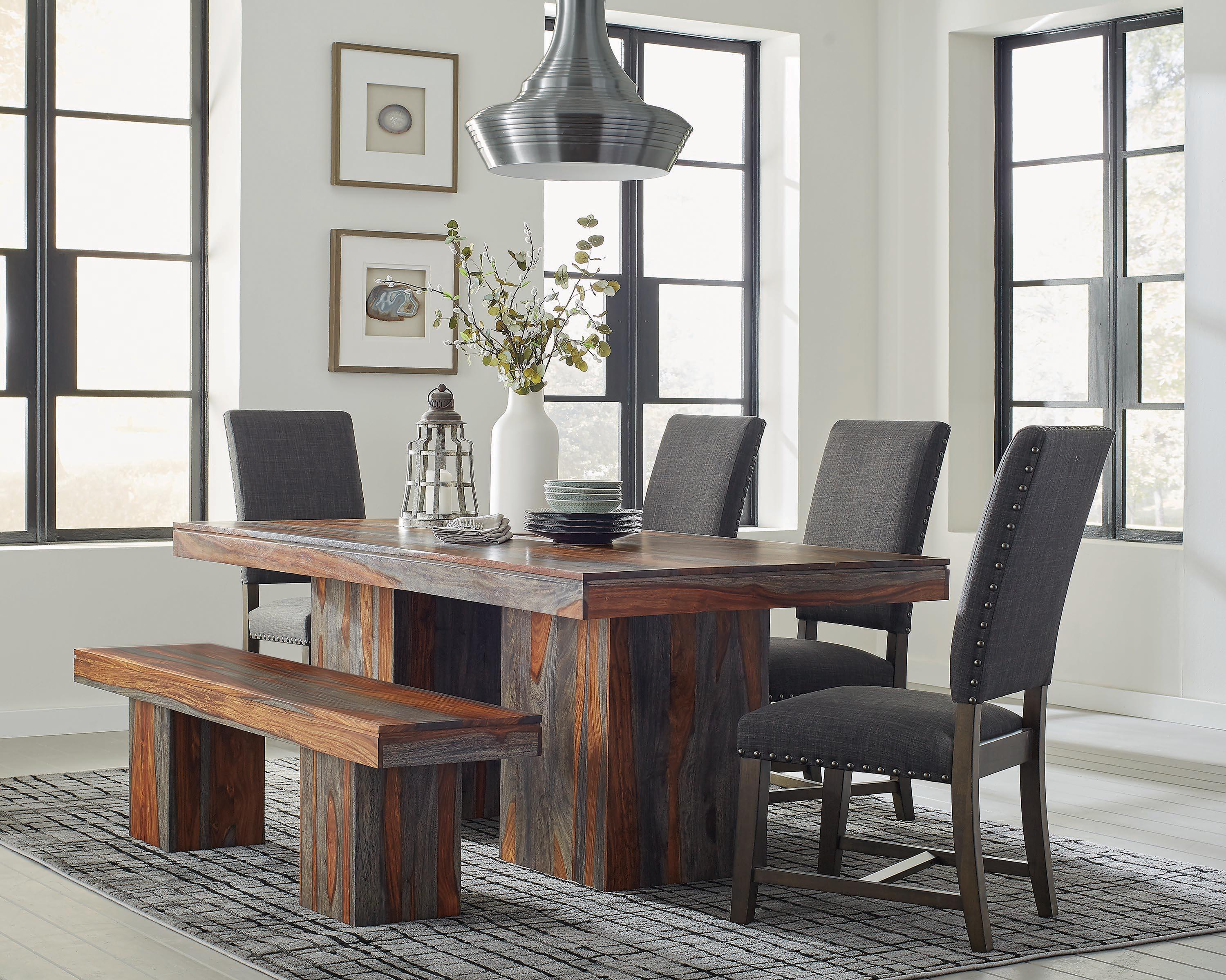 

    
Modern Brown Wood Dining table Binghamton by Coaster
