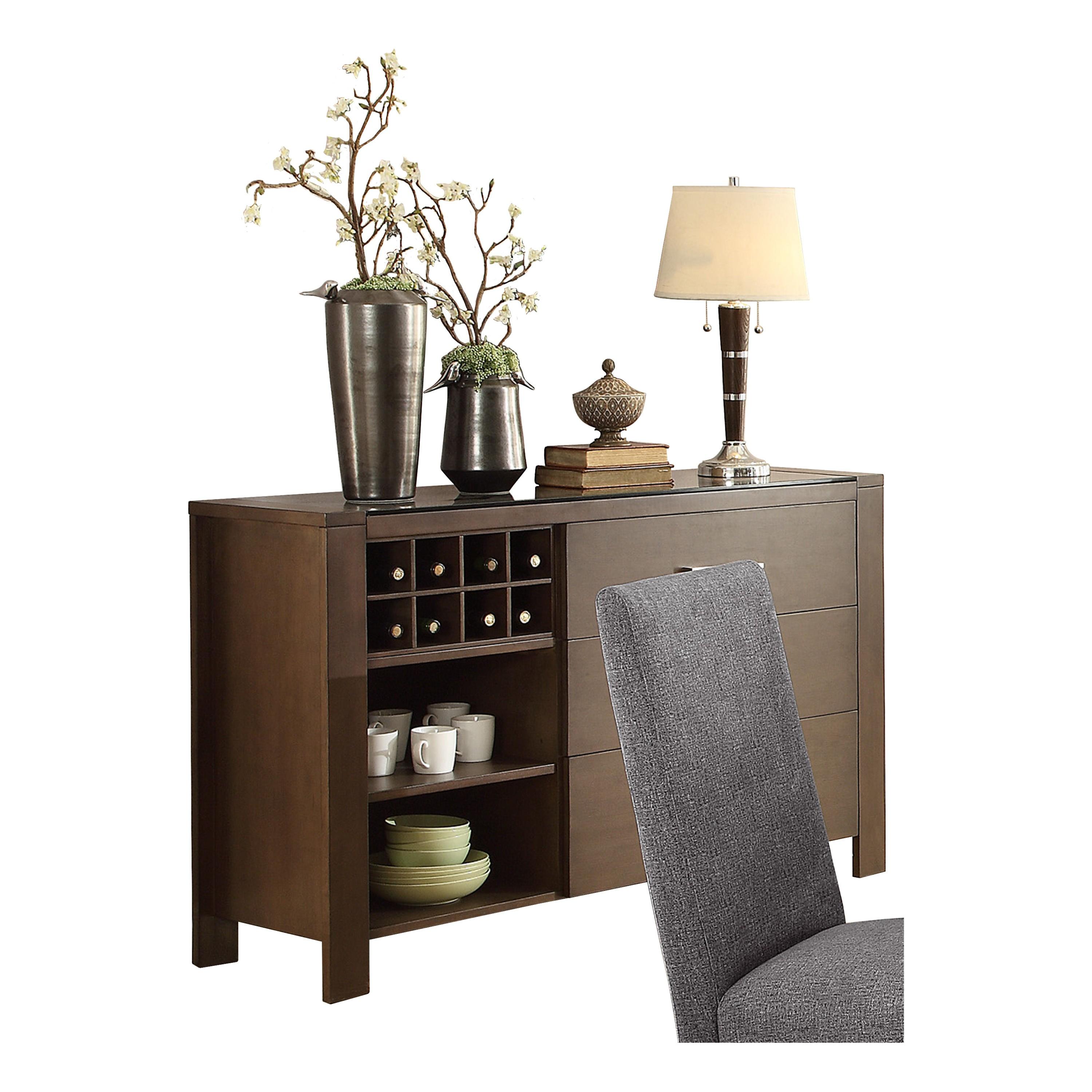Modern, Classic Server Fielding Collection Server 5525-40-S 5525-40-S in Brown 
