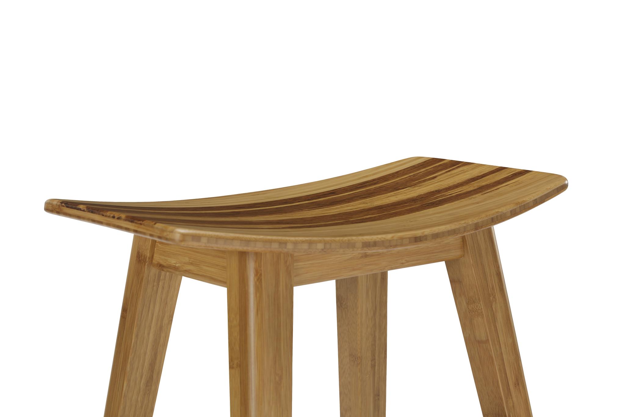 

    
Caramelized Bamboo Counter Stool Set 2 Pcs Modern Tigris by Greenington

