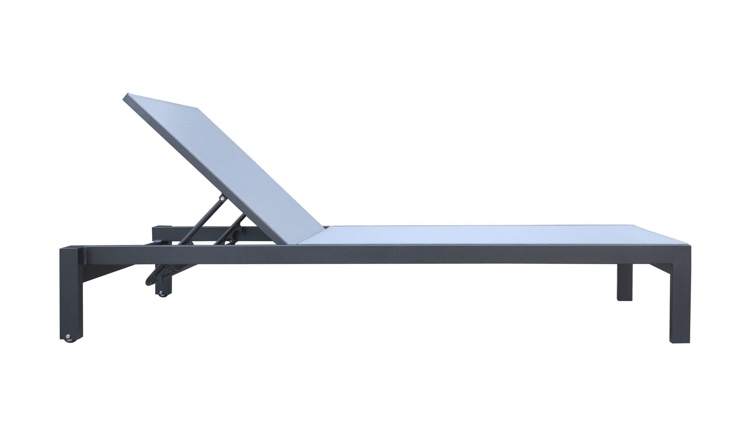 

    
Modern Charcoal Aluminium Outdoor Chaise Lounger VIG Furniture Renava Kayak VGGEAGEAN-GRY
