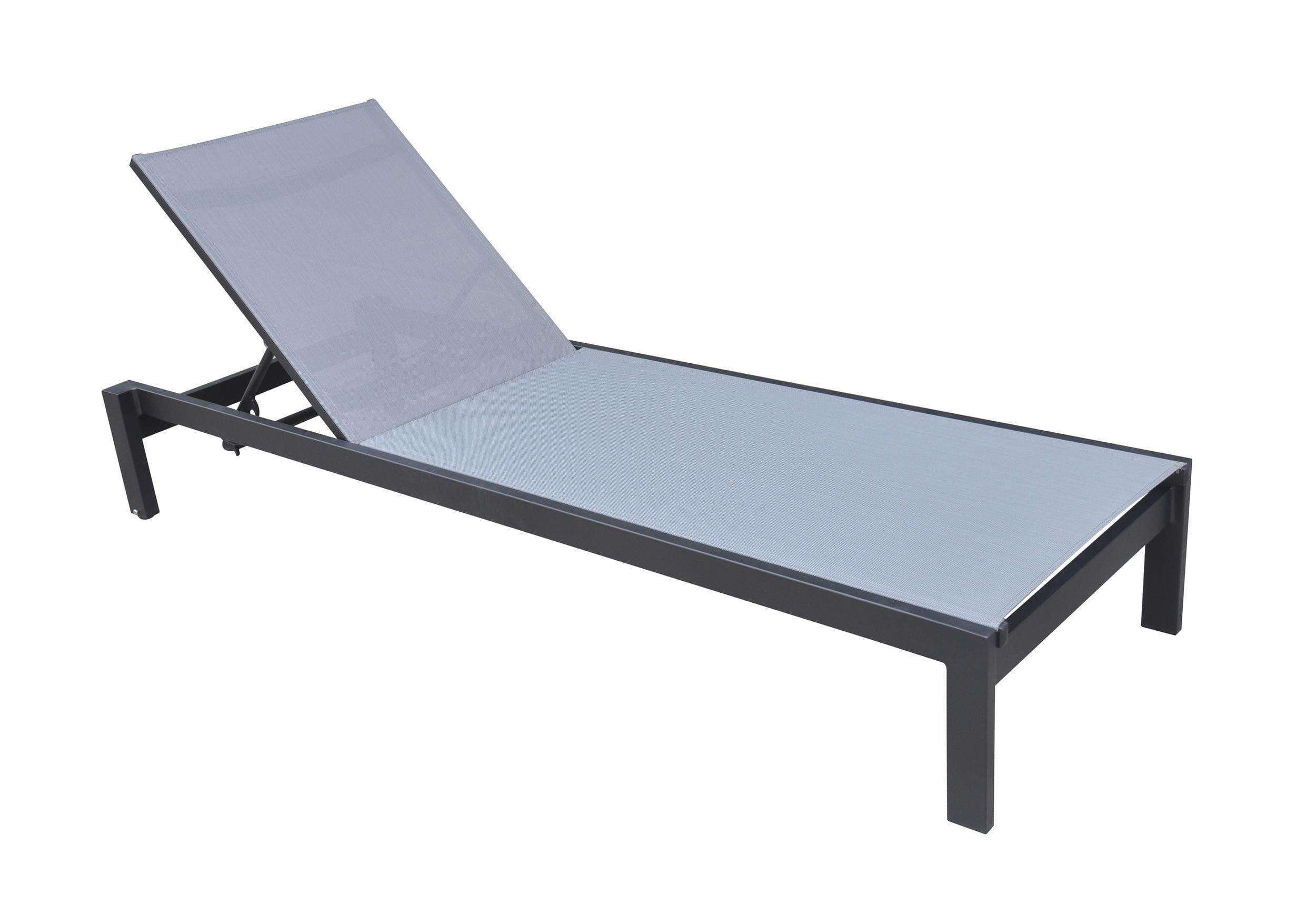 

    
Modern Charcoal Aluminium Outdoor Chaise Lounger VIG Furniture Renava Kayak VGGEAGEAN-GRY
