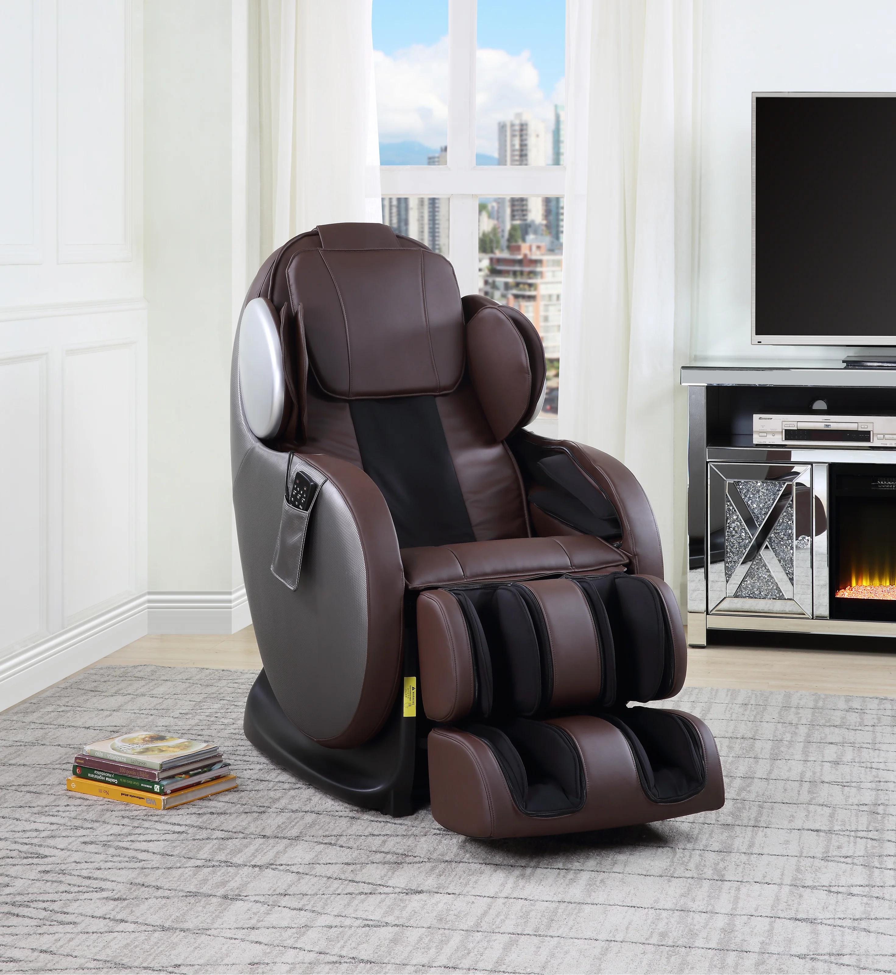 

    
 Photo  Modern Chocolate PU Massage Chair by Acme Pacari LV00569

