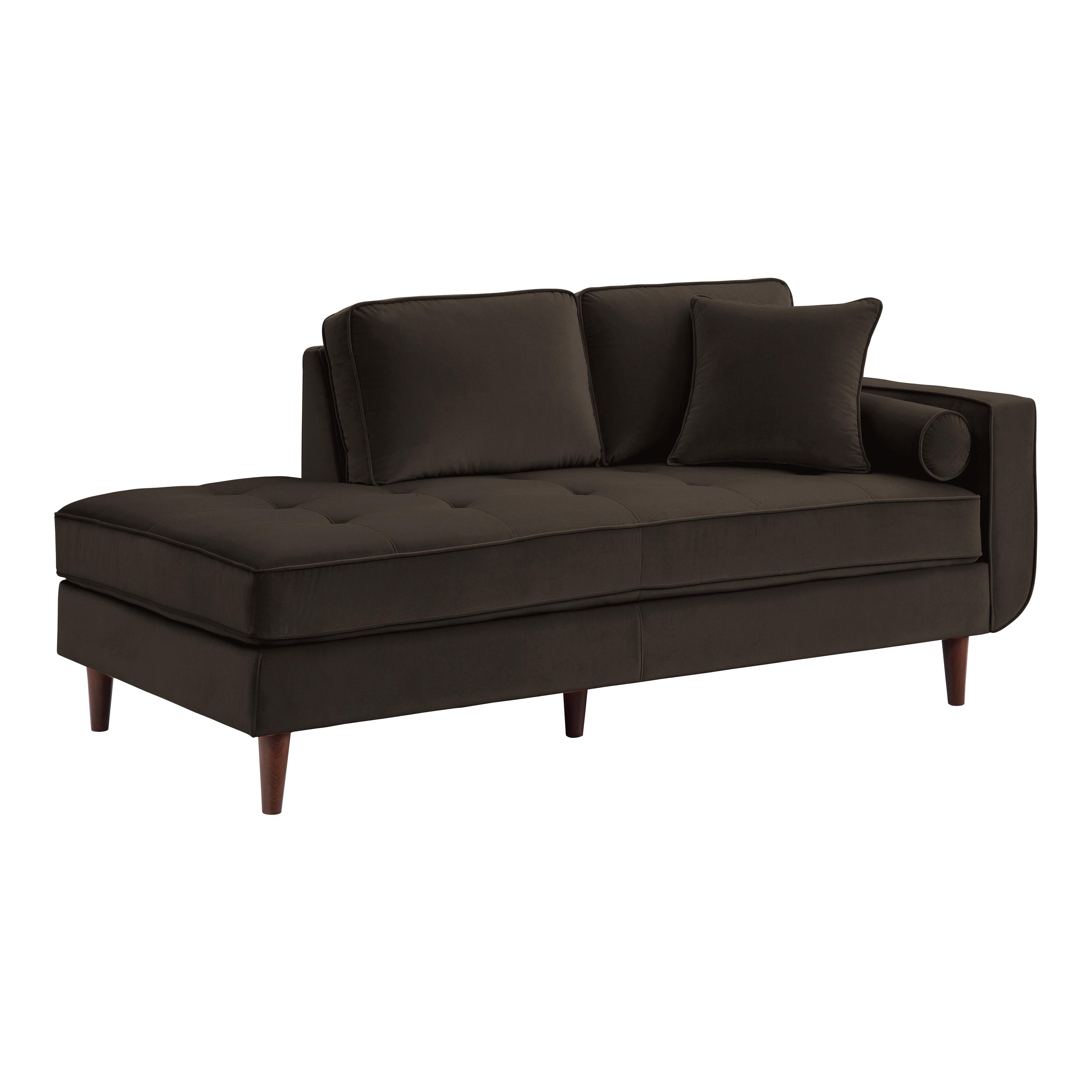 

    
Modern Chocolate Solid Wood Chaise Homelegance 9329CH-5 Rand
