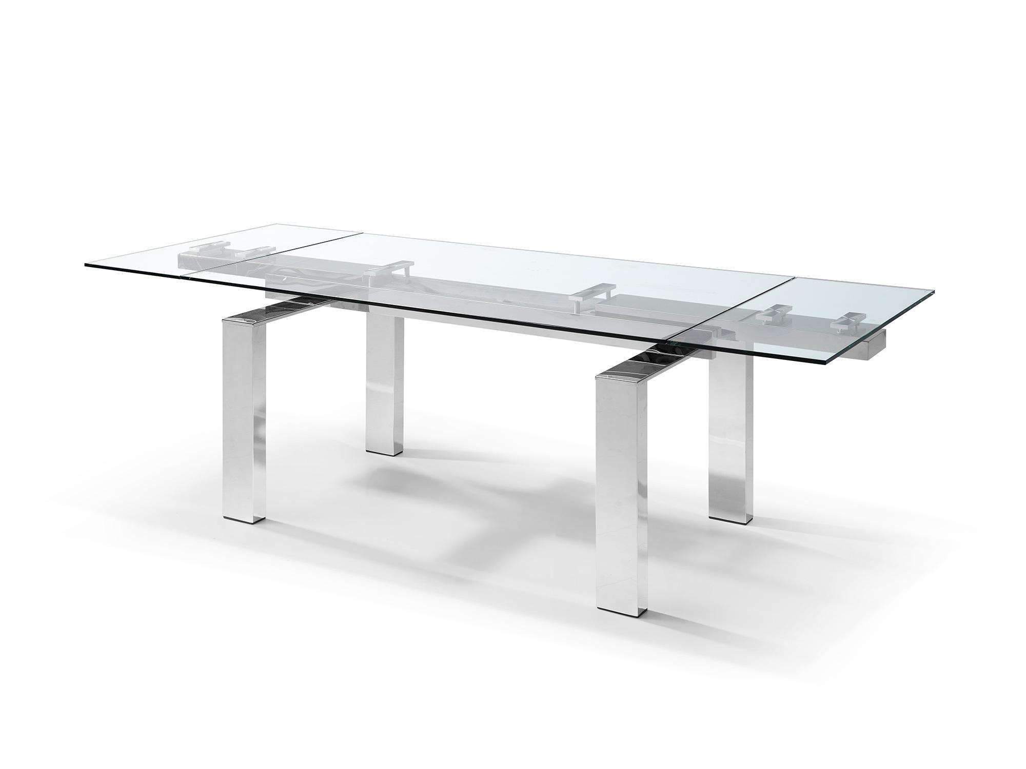 

                    
WhiteLine DT1234 Cuatro Dining Table Chrome  Purchase 

