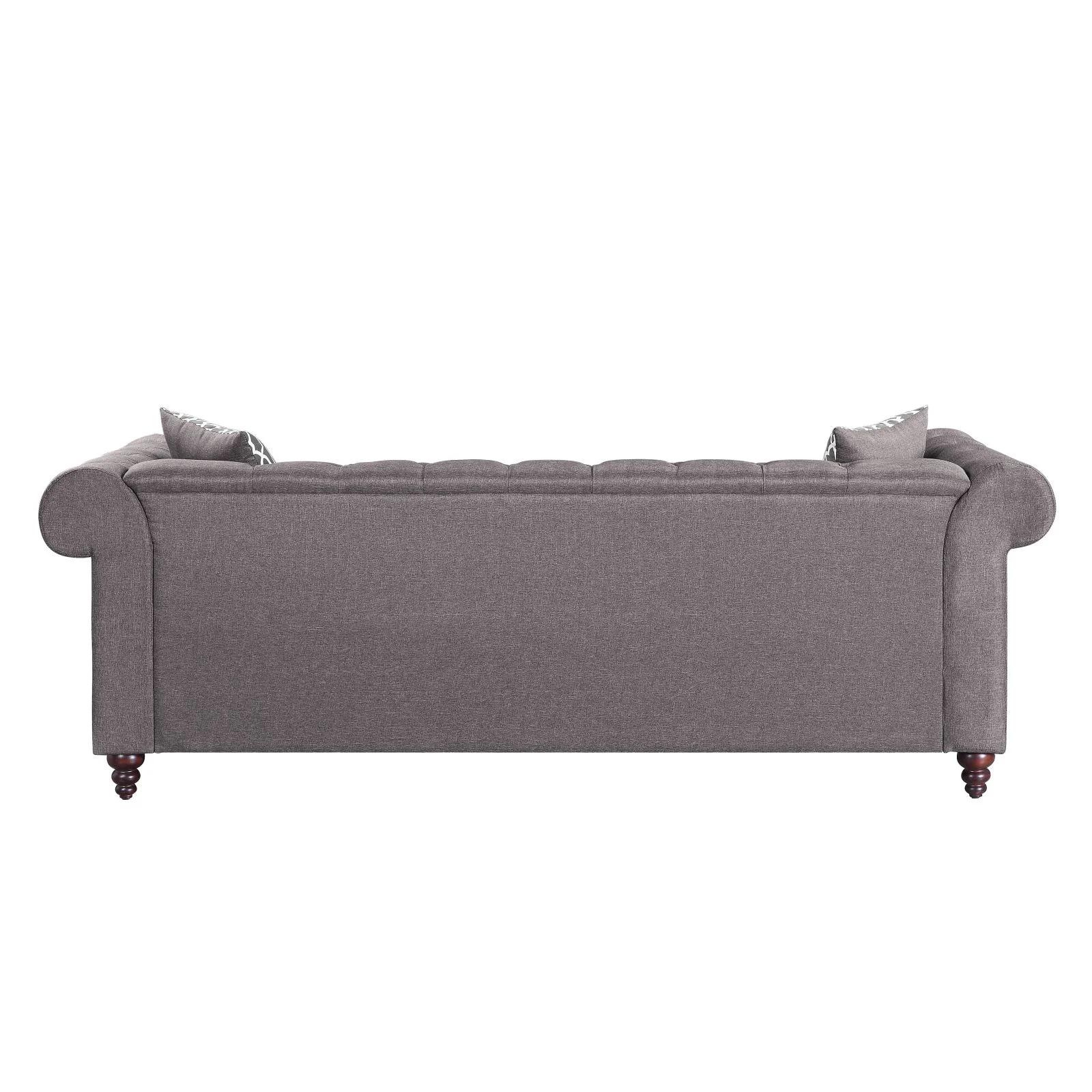 

                    
Acme Furniture Waldina Sectional Sofa Gray Fabric Purchase 
