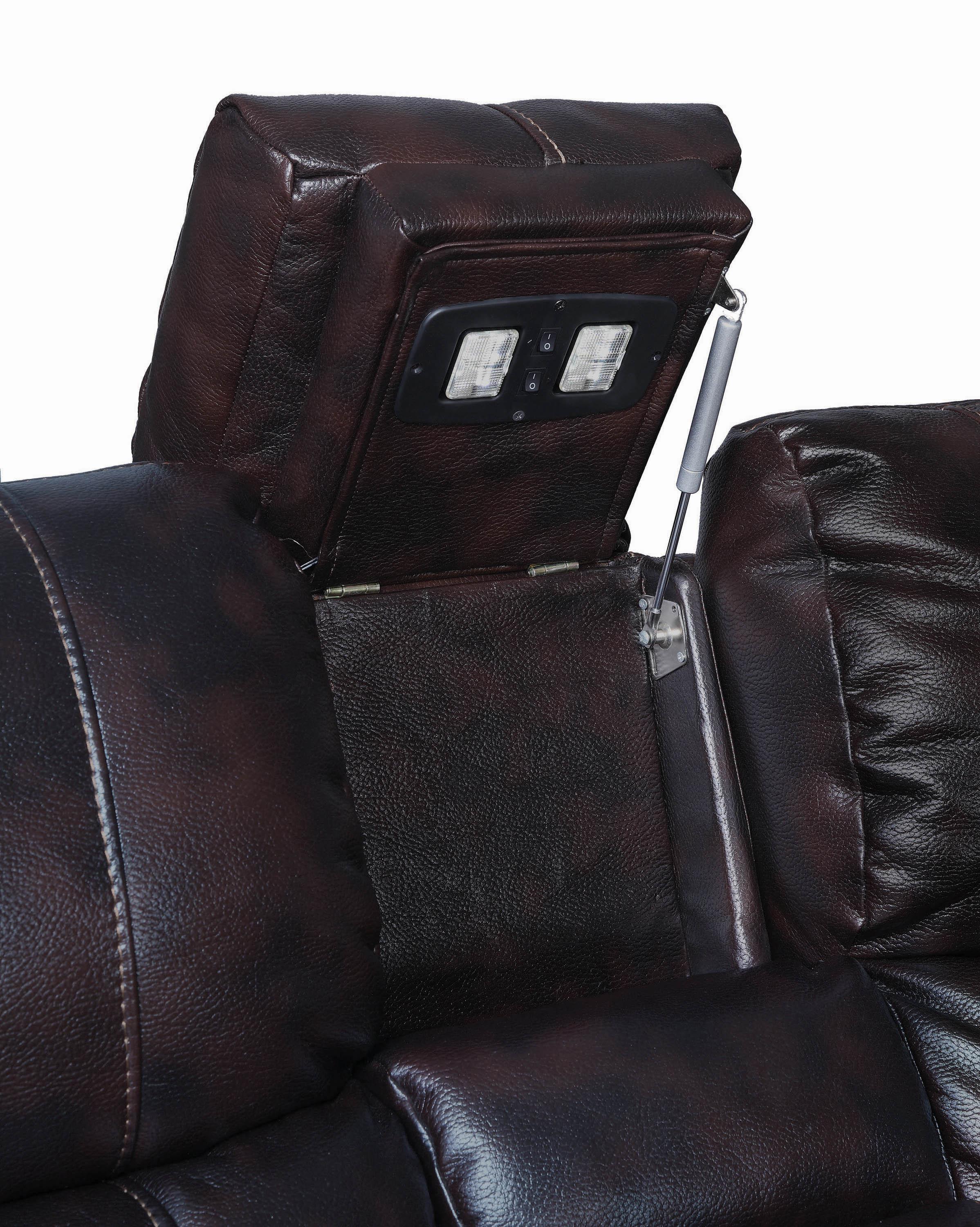 

    
601931-S2 Modern Dark Brown Faux Leather Living Room Set 2pcs Coaster 601931-S2 Willemse

