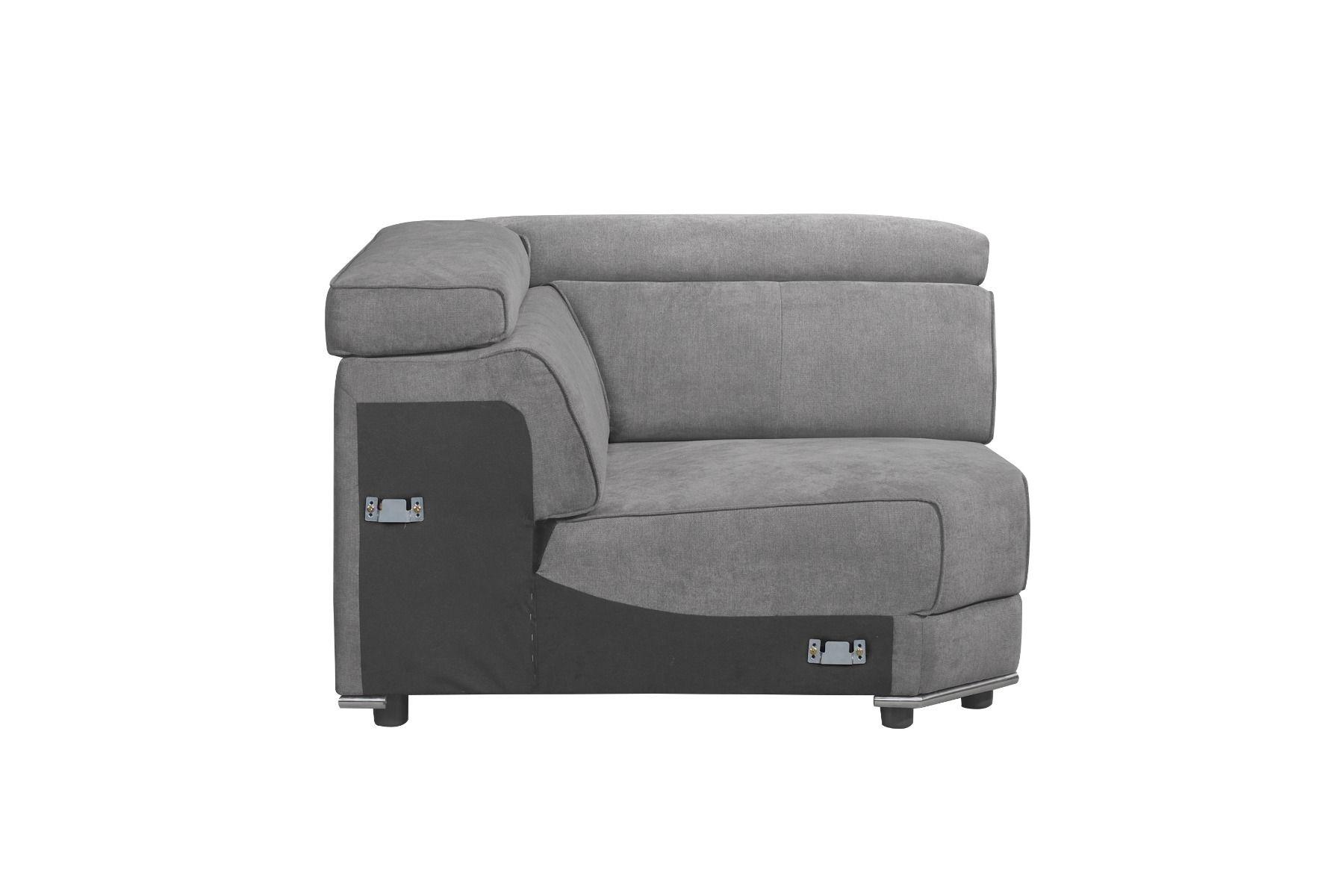 

                    
Buy Modern Dark Gray Fabric U-Shaped Sectional Sofa by Acme Alwin 53720-4pcs
